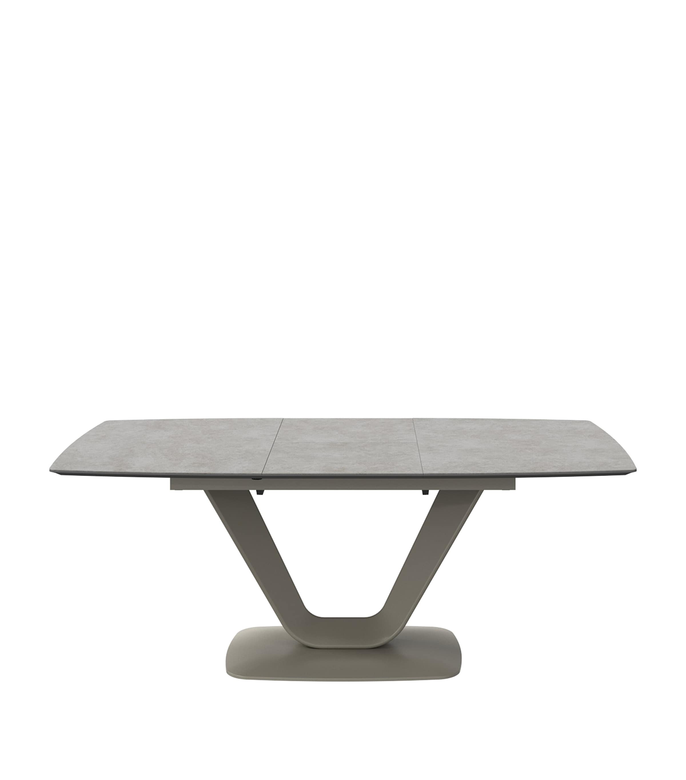 BoConcept Ceramic Alicante Extendable Dining Table Ash / Matt Ash Grey