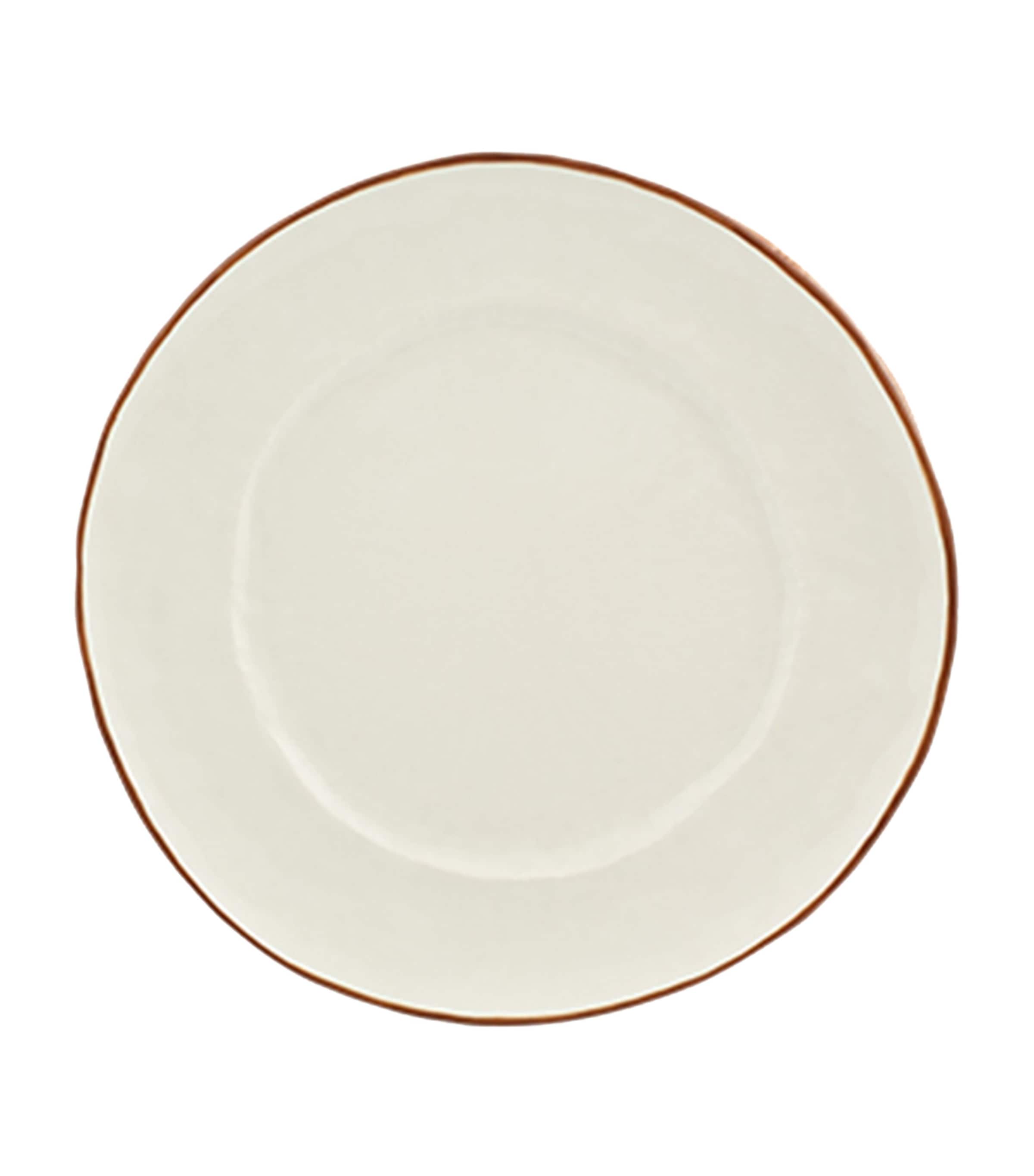 Bordallo Pinheiro Coconut Dinner Plate (28cm) Brown / White