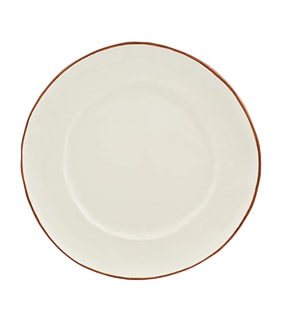 Bordallo Pinheiro Coconut Dinner Plate (28cm) Brown / White