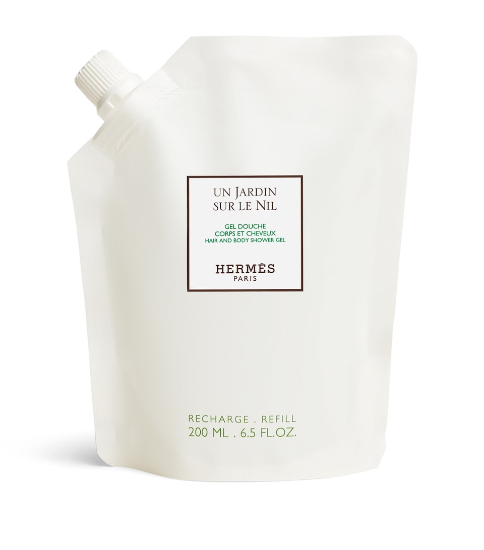 HERMÈS Un Jardin sur le Nil Hair and Body Shower Gel (200ml) - Refill