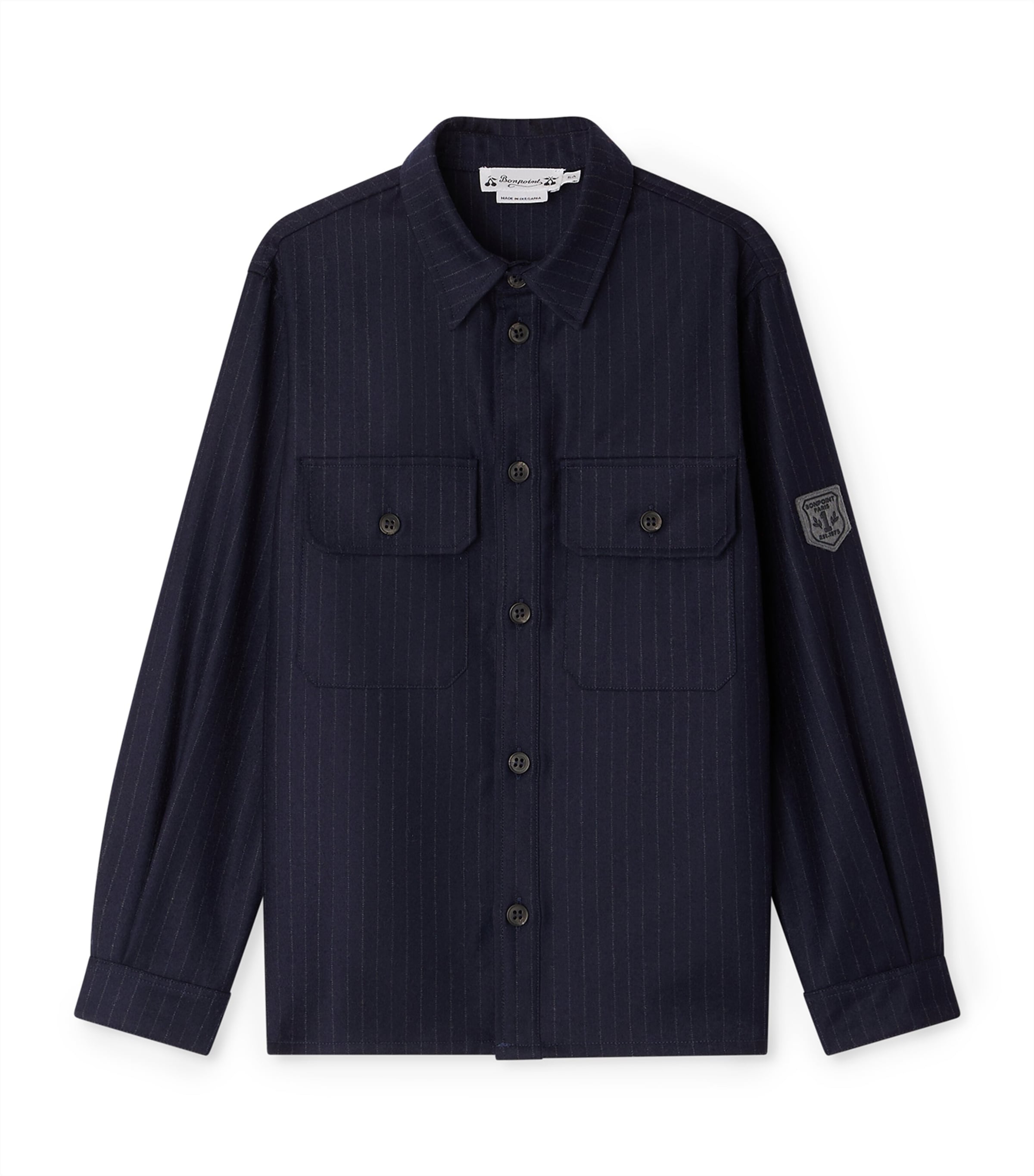 Wool Gustave Tennis Shirt (10-14 Years)