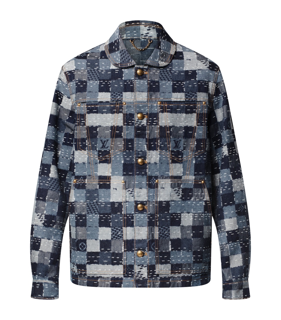 Damier Workwear Denim Jacket