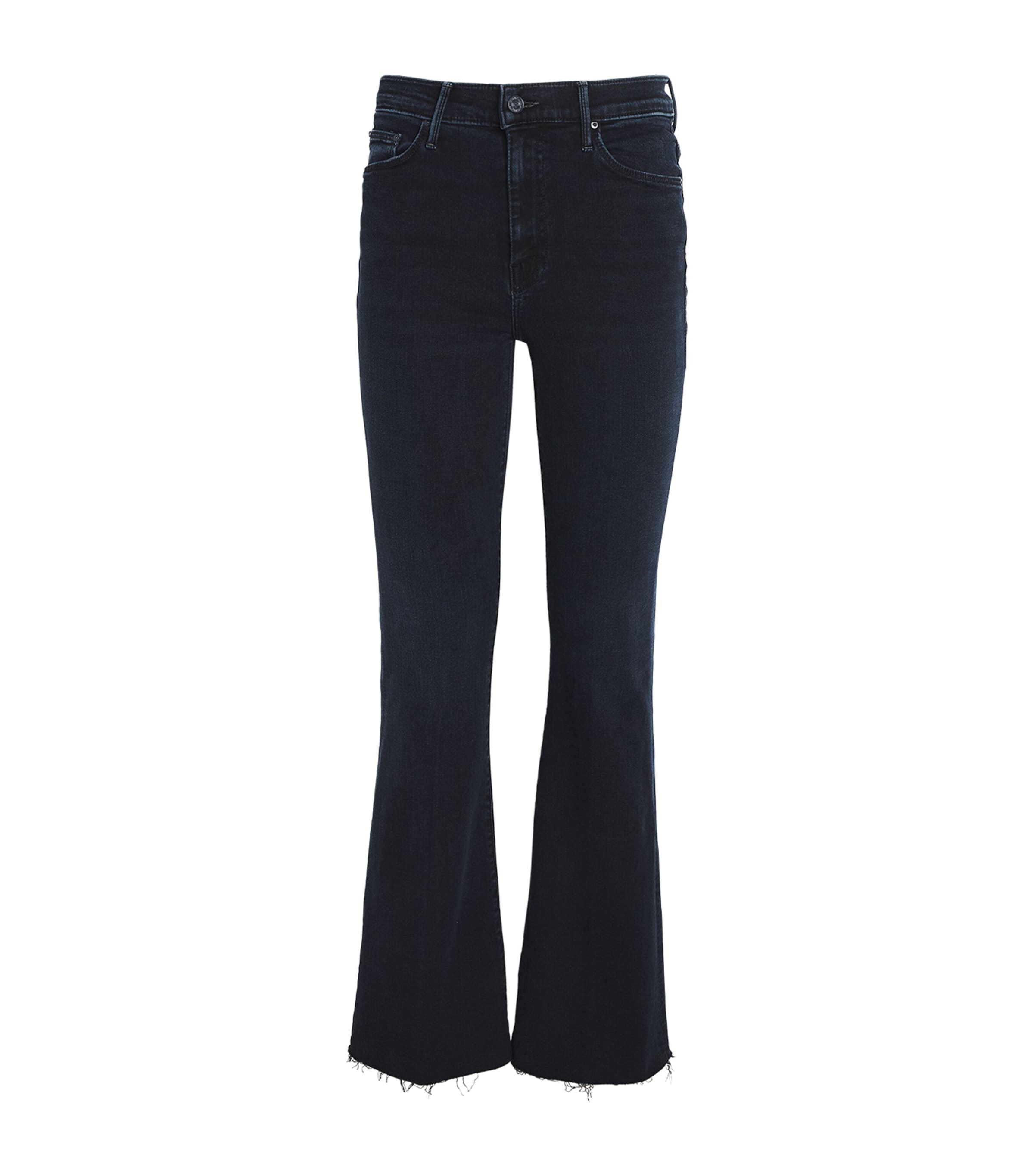 The Weekender Fray Flared Jeans