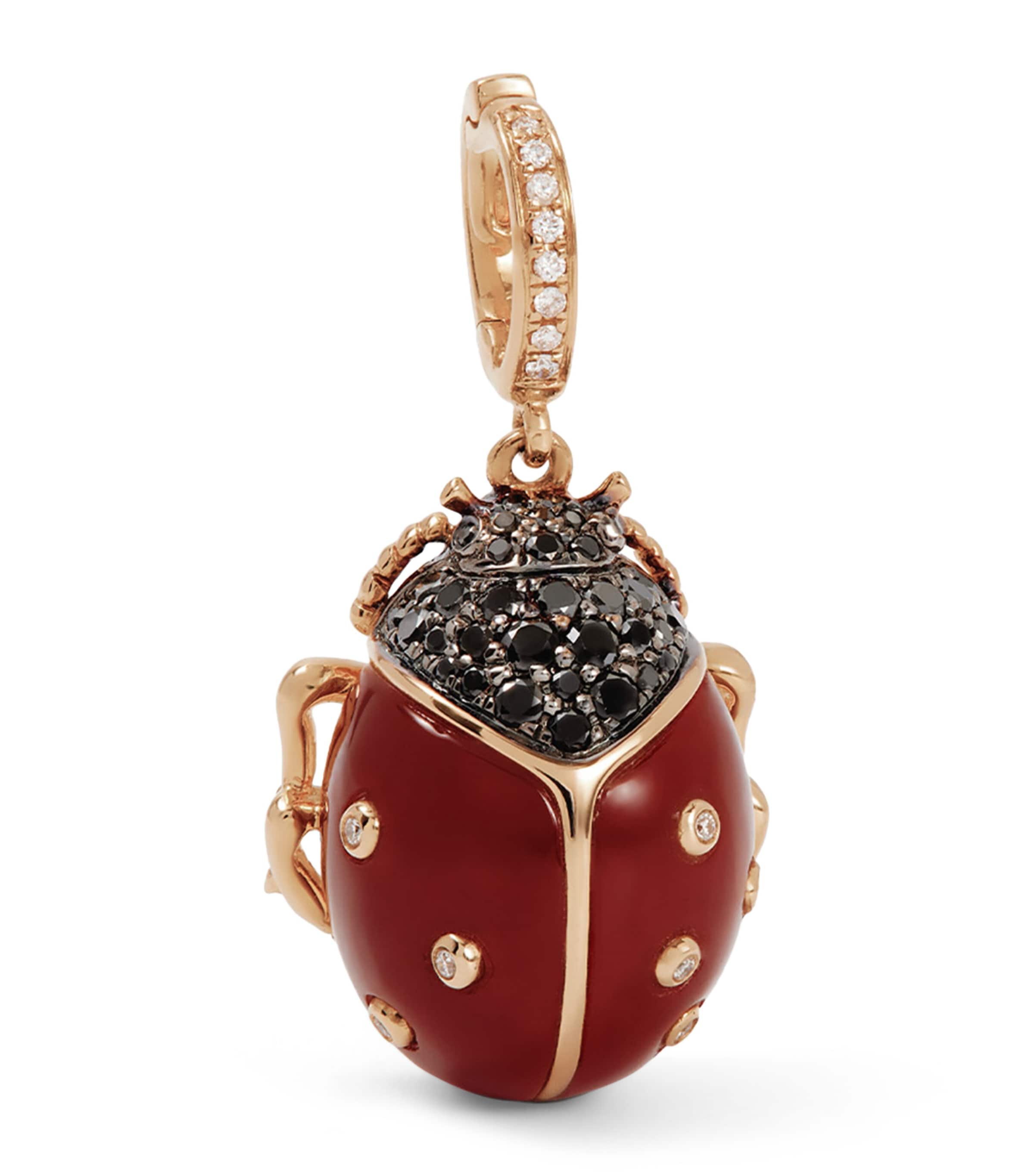 Annoushka Yellow Gold and Diamond Mythology Ladybird Charm