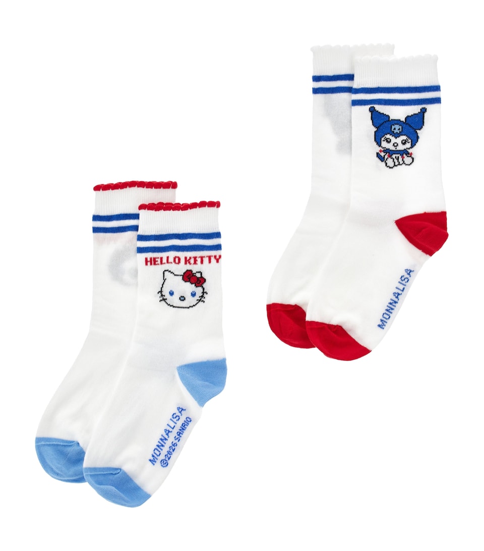 x Hello Kitty Cotton-Blend Socks (Pack of 2)