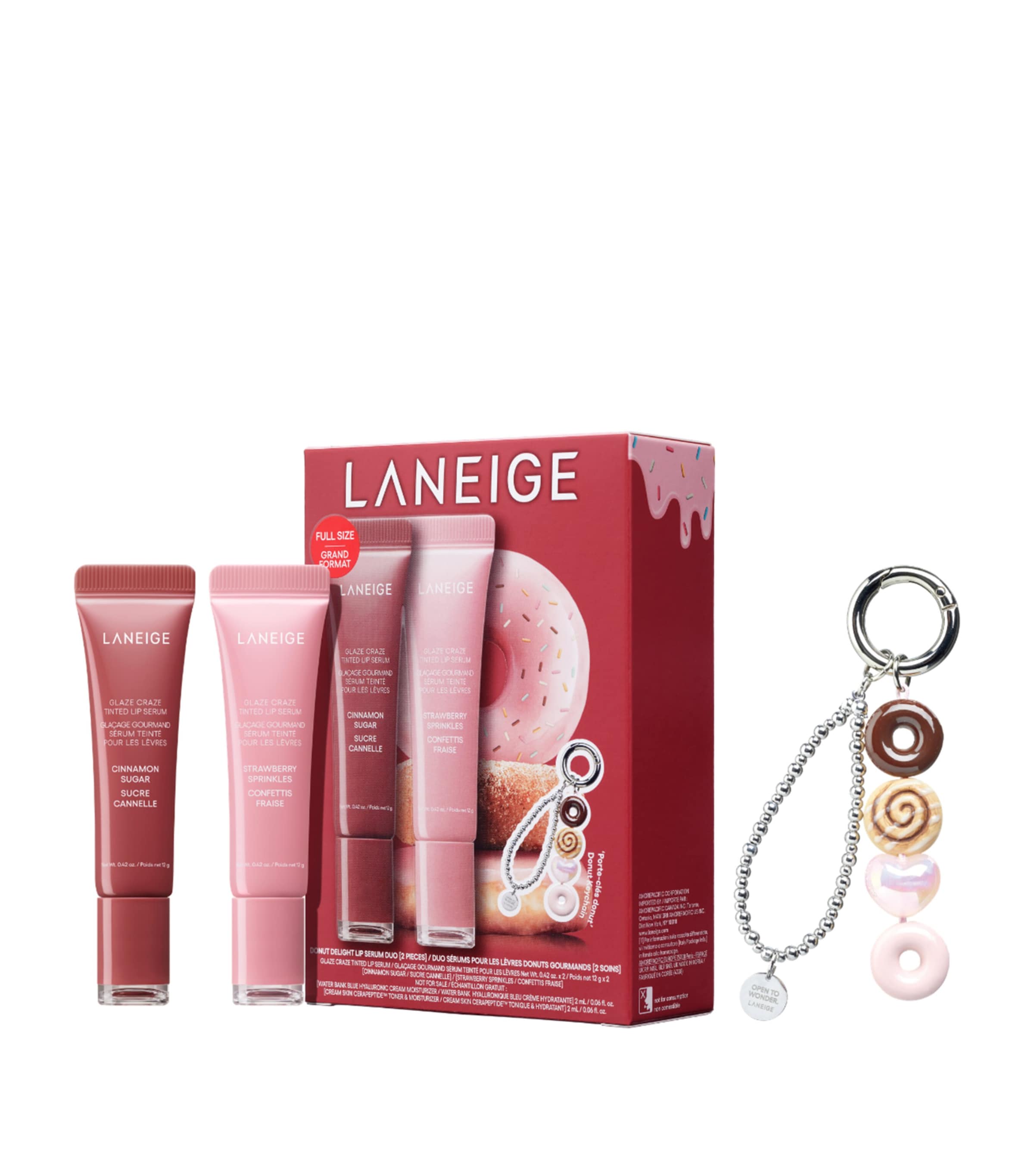 Laneige Donut Delight Lip Serum Duo