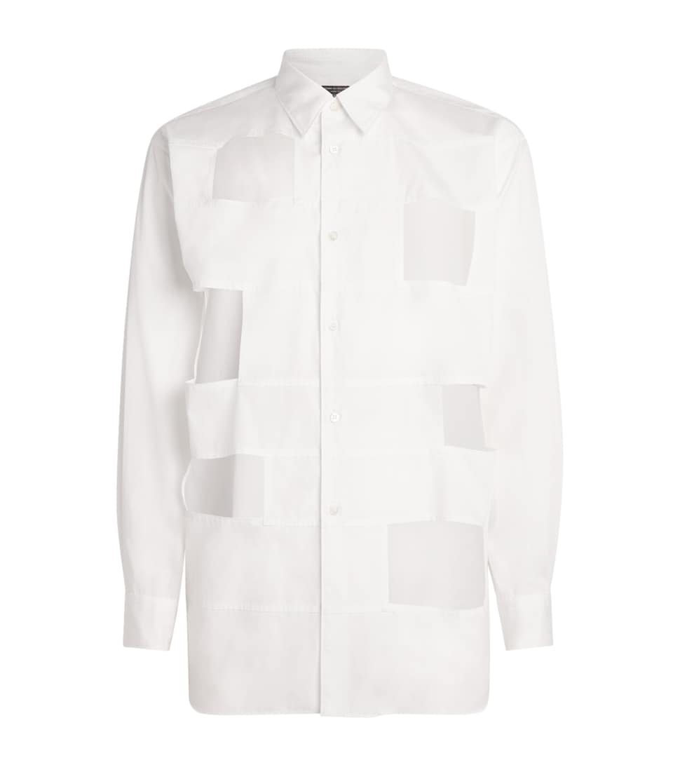 Cotton Cut-Out Shirt