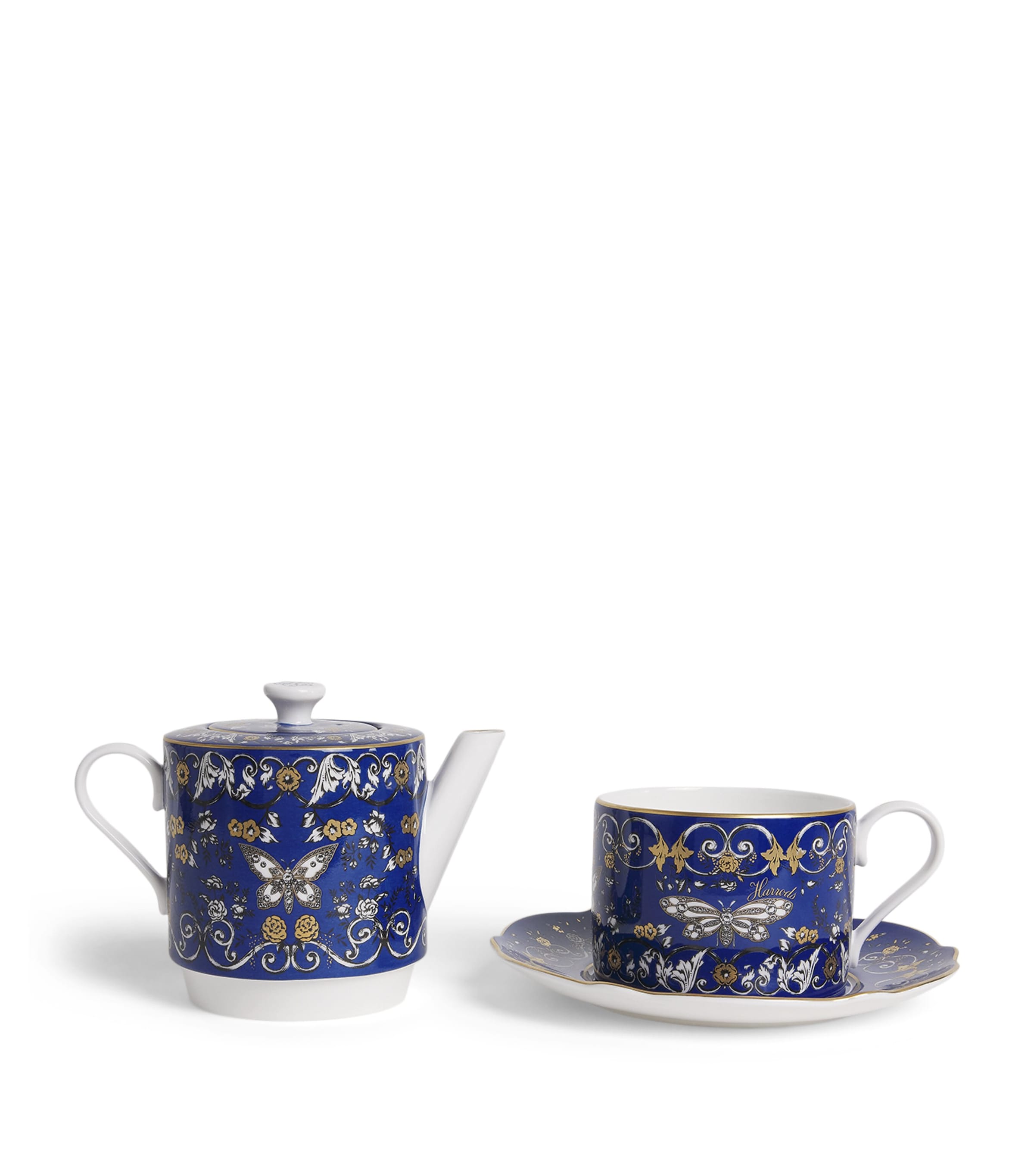 Harrods Bone China Tea for One Set