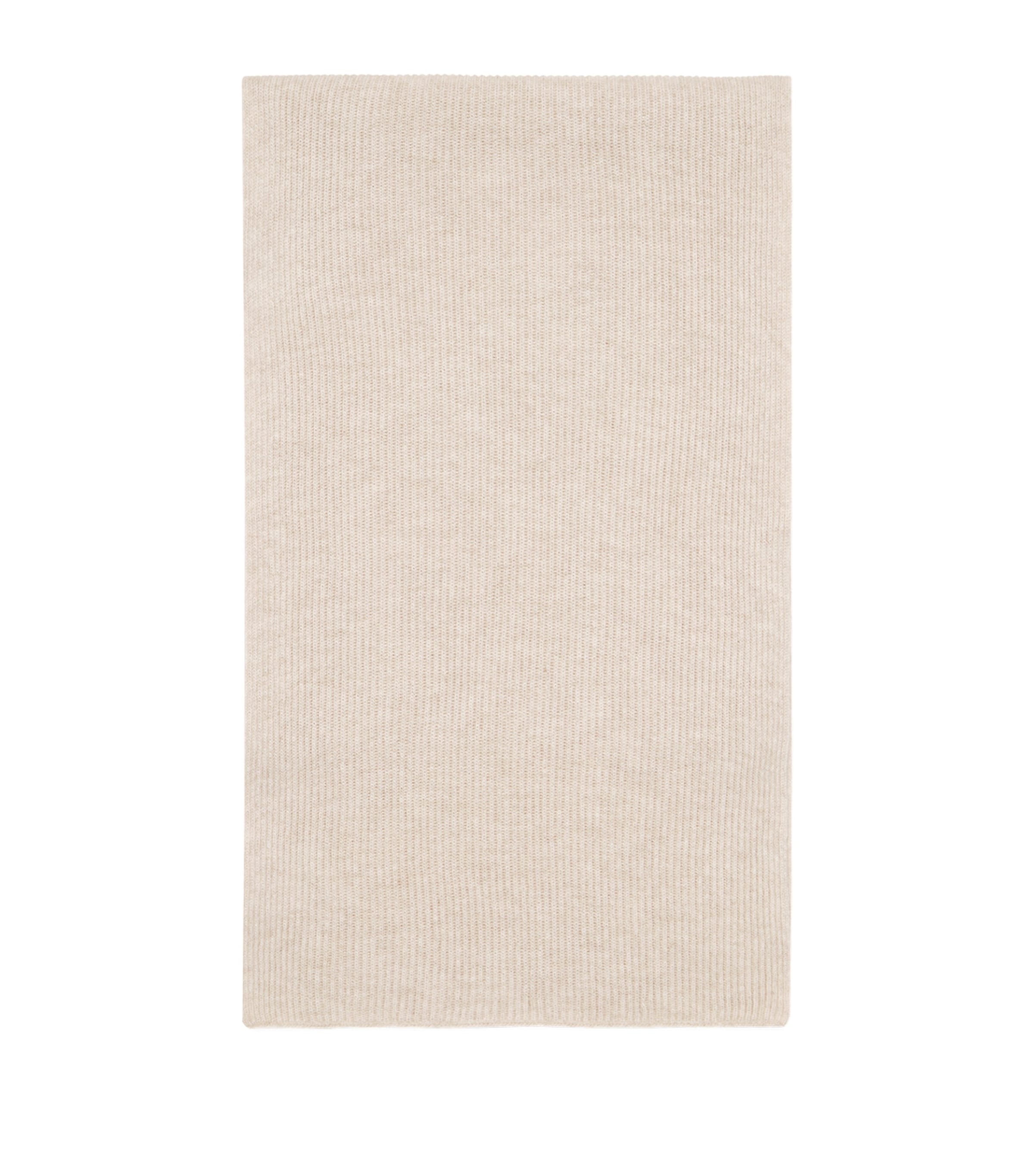 Cashmere English Rib Scarf