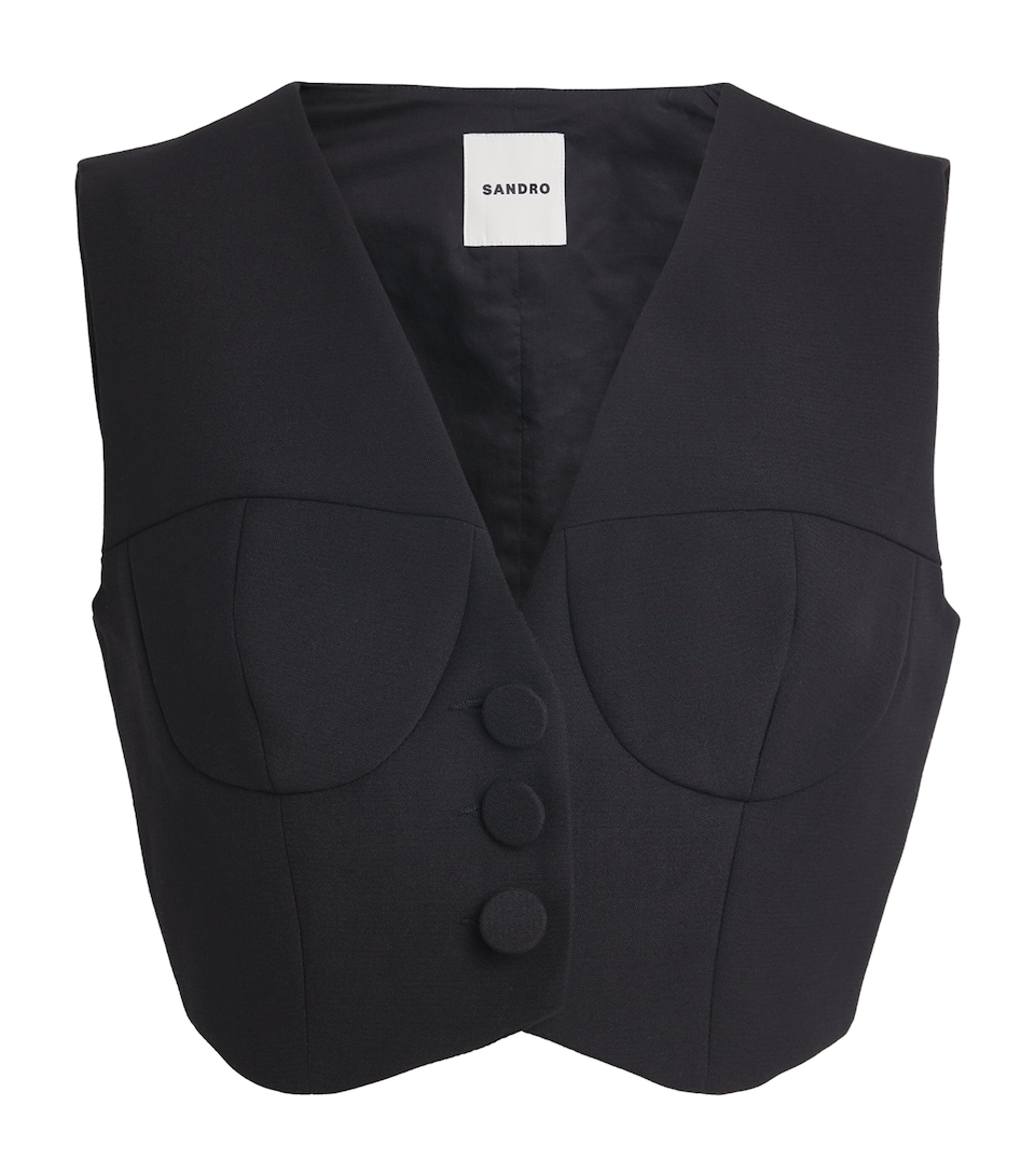 Cropped Sleeveless Top