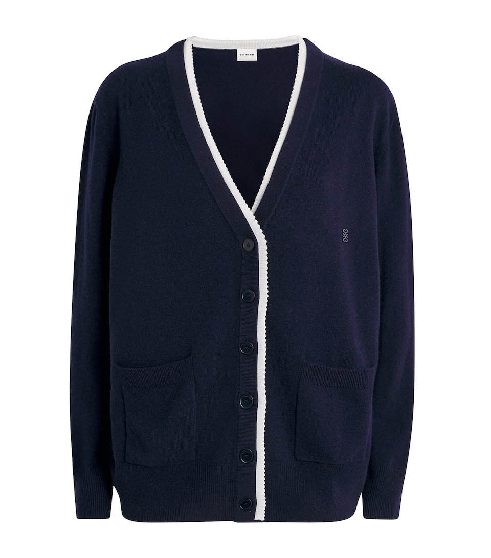 Wool-Cashmere Cardigan