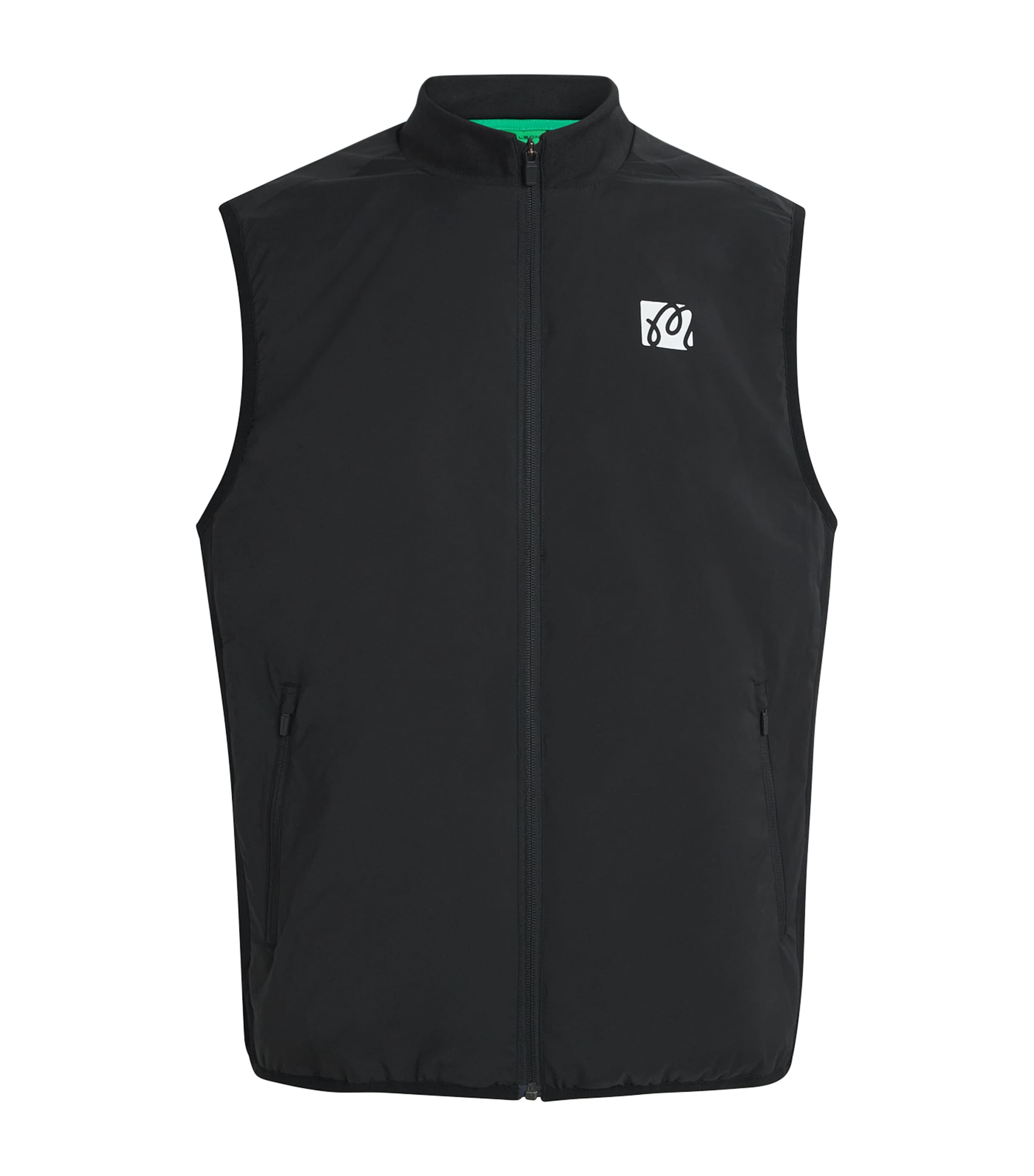 Malbon Golf Mens Padded Performance Gilet Black