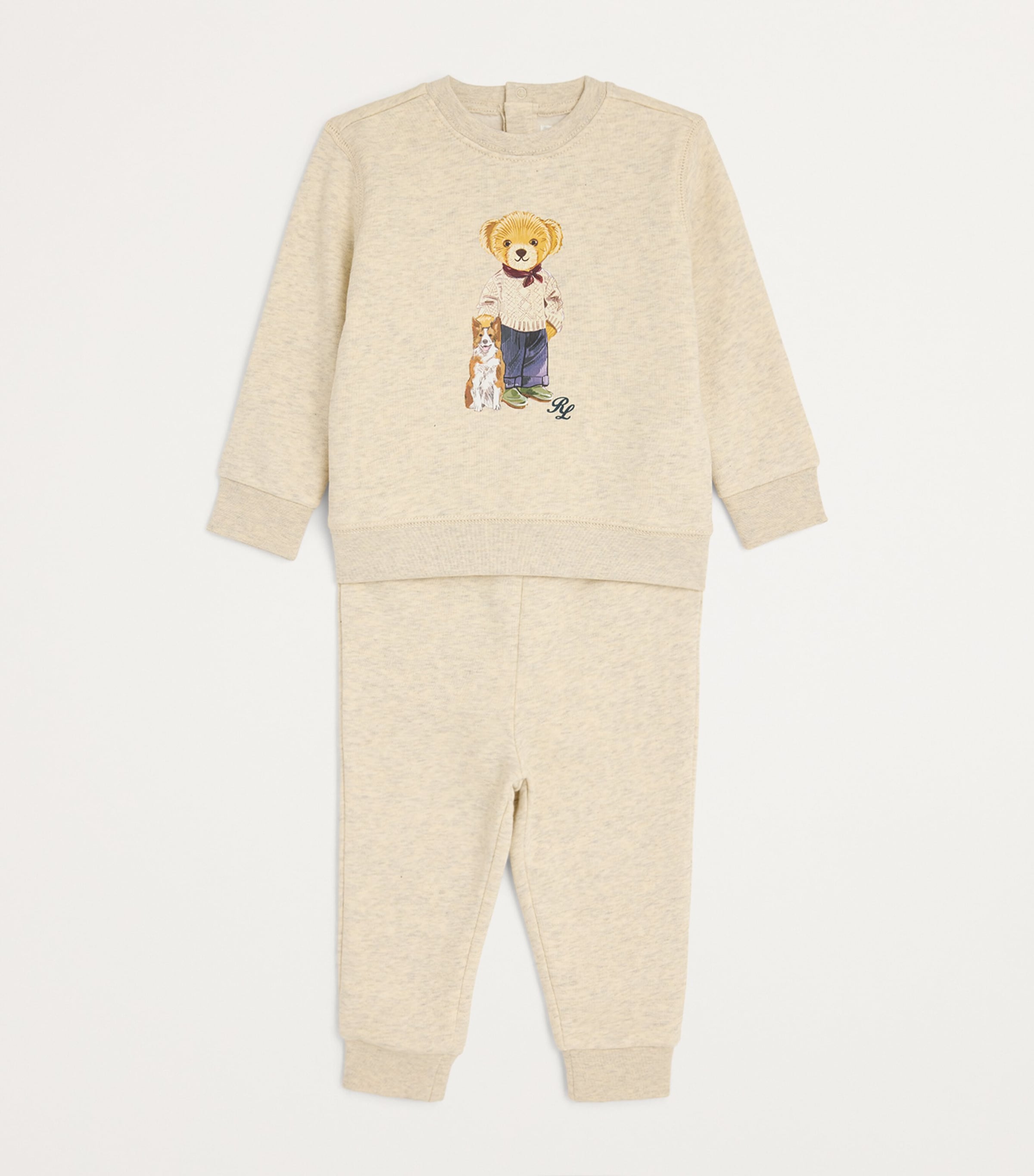 Ralph Lauren Kids Cotton Bear Tracksuit Set 3 24 Months Harrods US