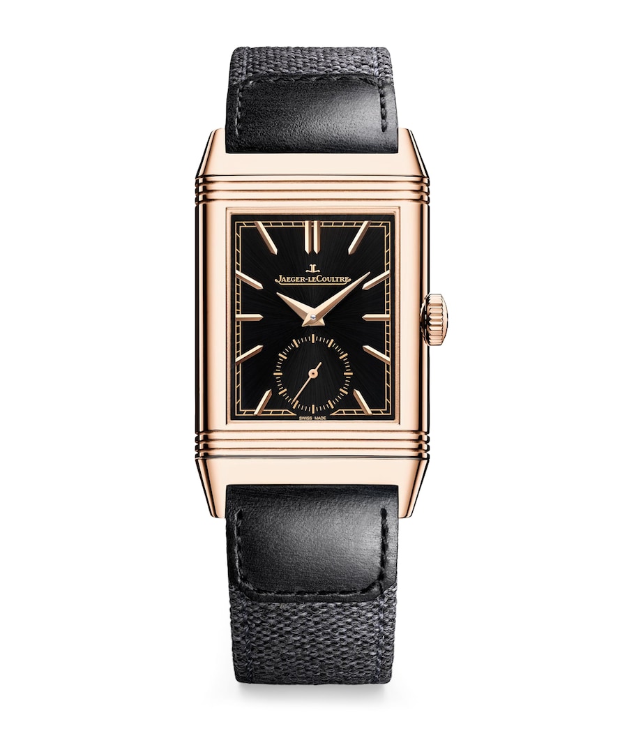Jaeger-LeCoultre Rose Gold Reverso Tribute Small Seconds Watch