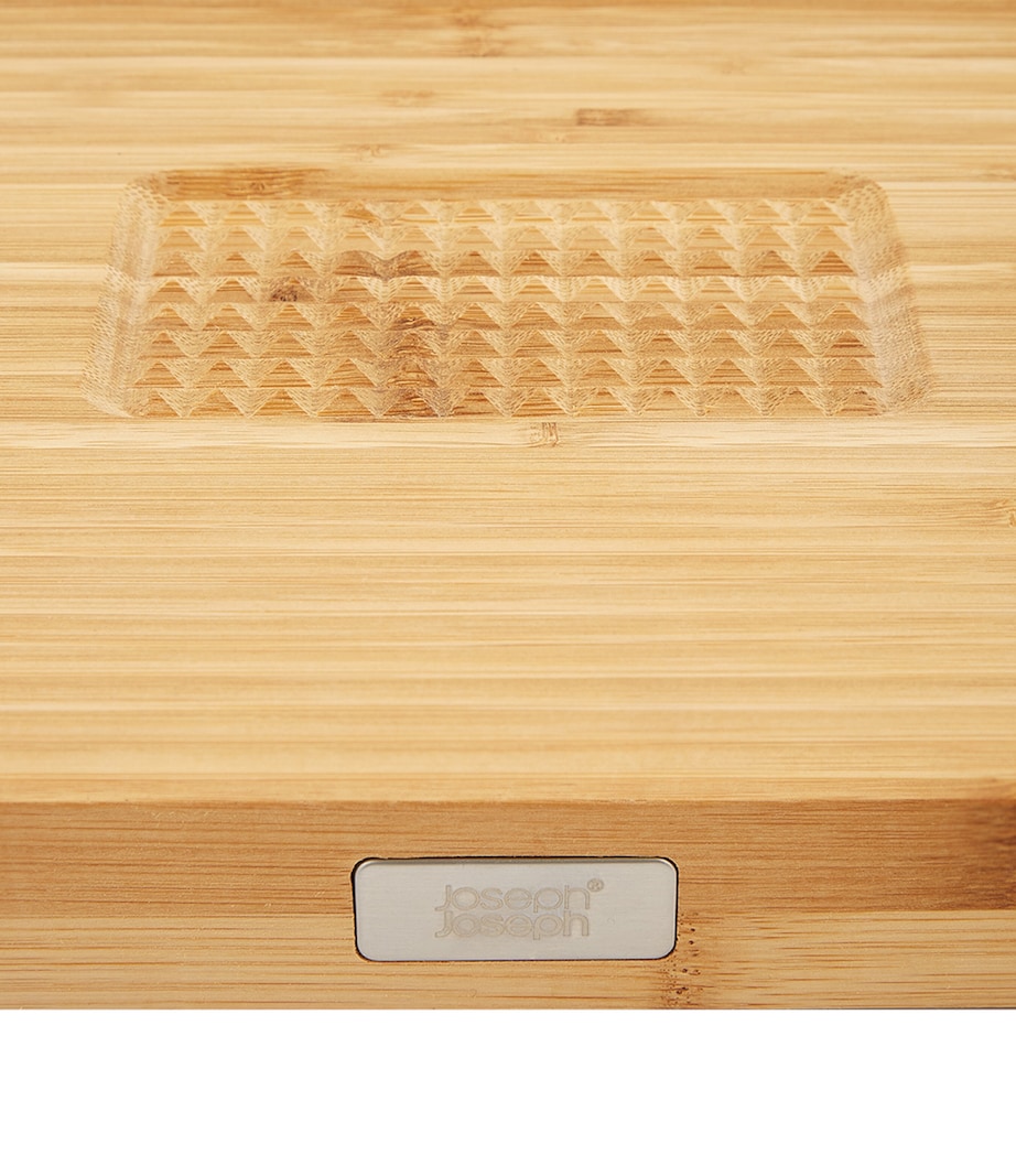 Cut & Carve Bamboo Chopping Board BROWN Image 3