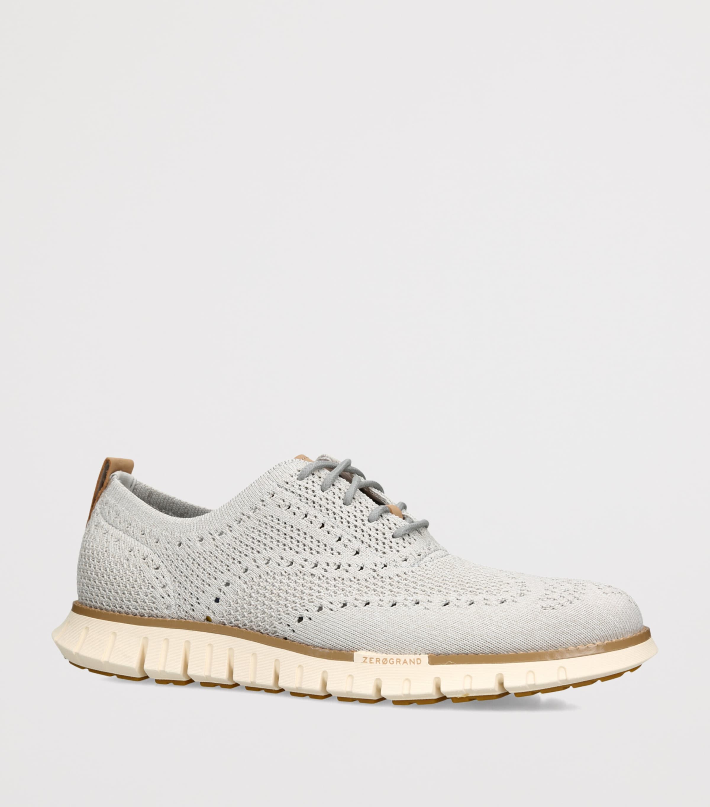 Cole Haan ZERØGRAND StitchLite Oxford Shoes Bone Image 2
