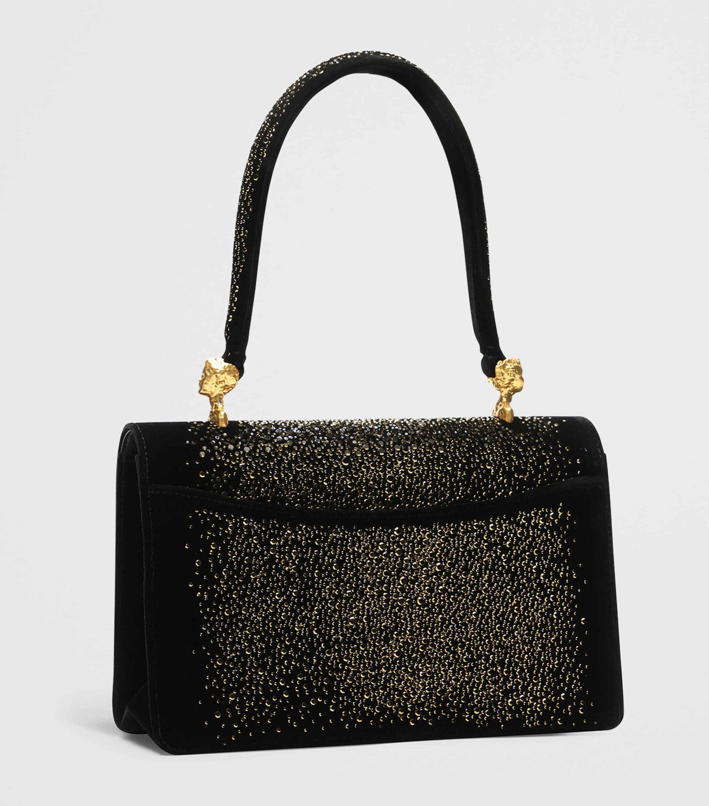 Schiaparelli Leather Slim Shoulder Bag Black Image 4