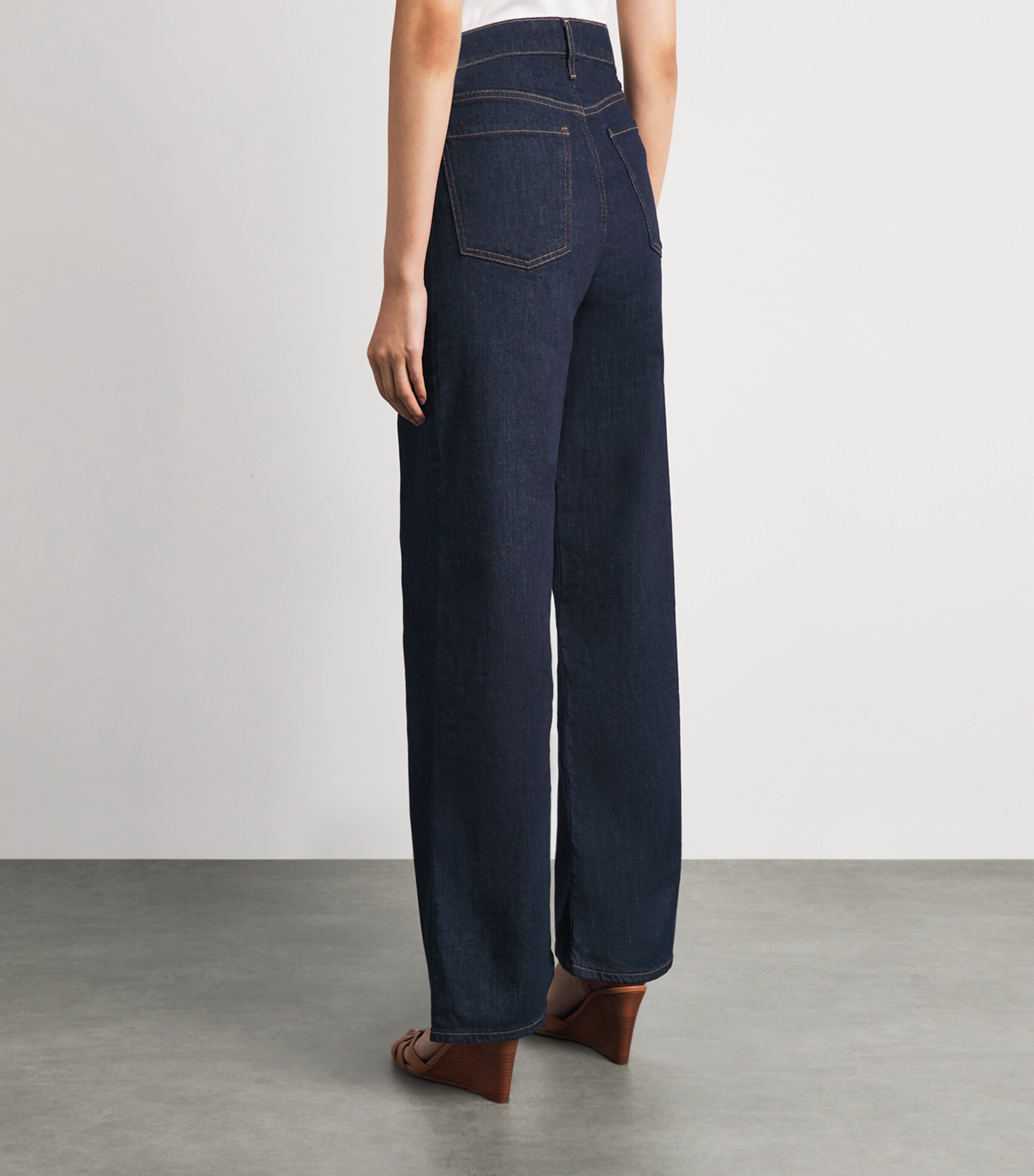 Citizens of Humanity Lyra Wide-Leg Jeans Soft Rinse Image 5
