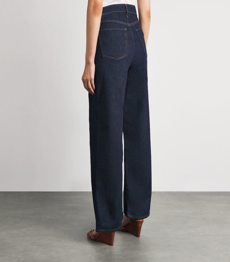 Citizens of Humanity Lyra Wide-Leg Jeans Soft Rinse Image 5