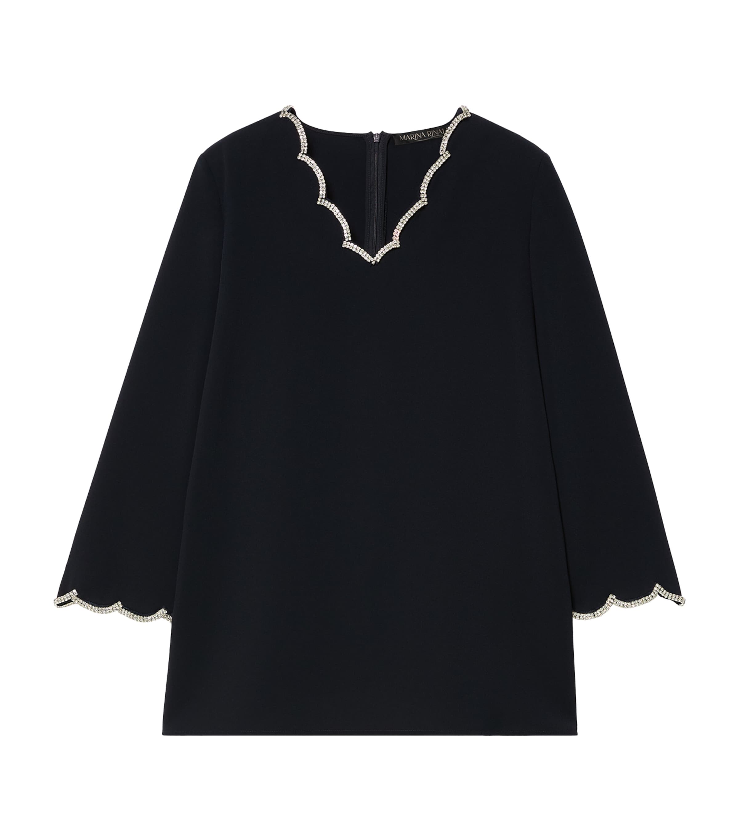 Marina Rinaldi Womens Embellished Blouse Midnightblue Image 1