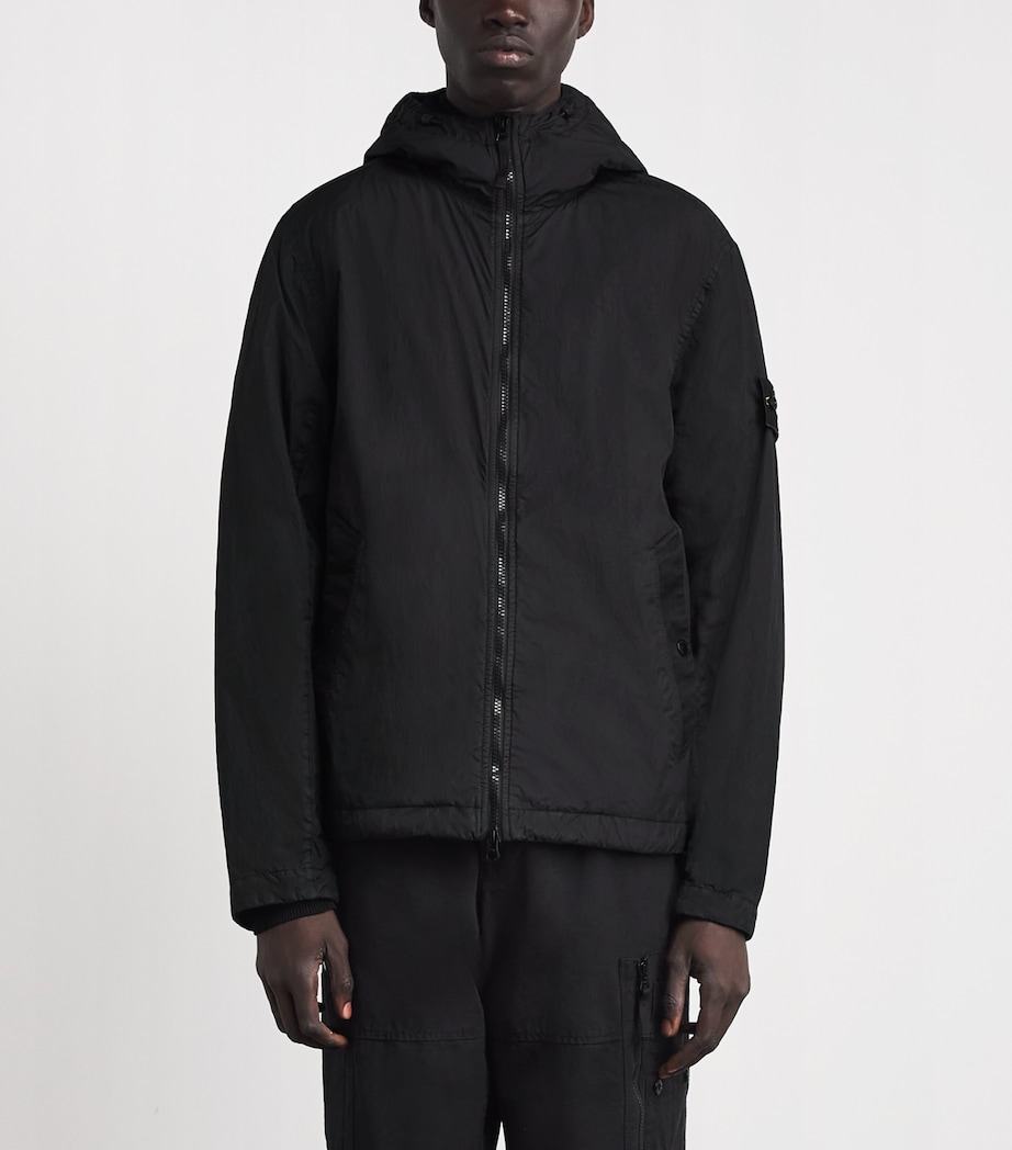 Stone Island Mens Nylon Crinkle Reps Jacket Image 4