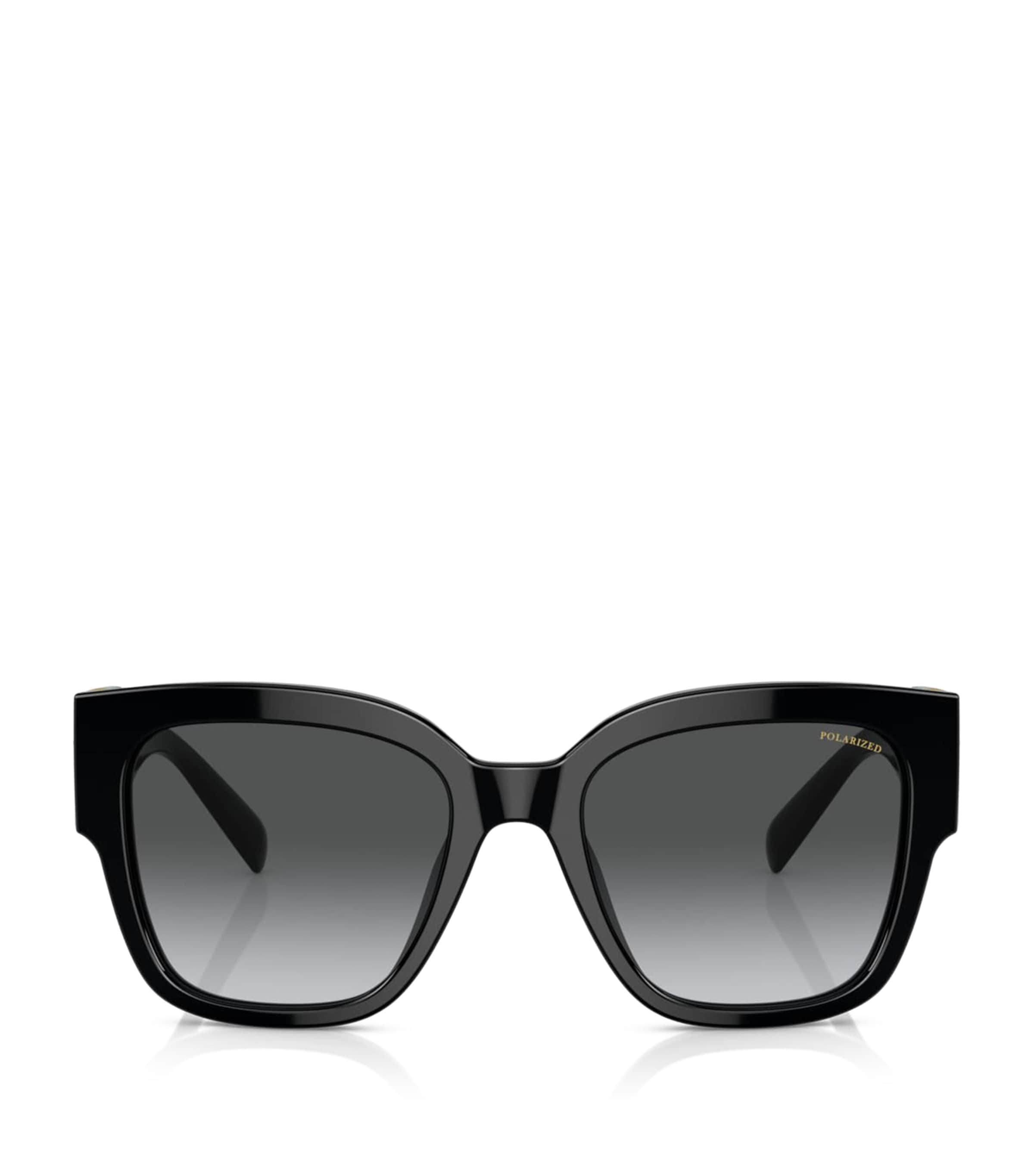 Versace Acetate Pillow Sunglasses Black Image 1
