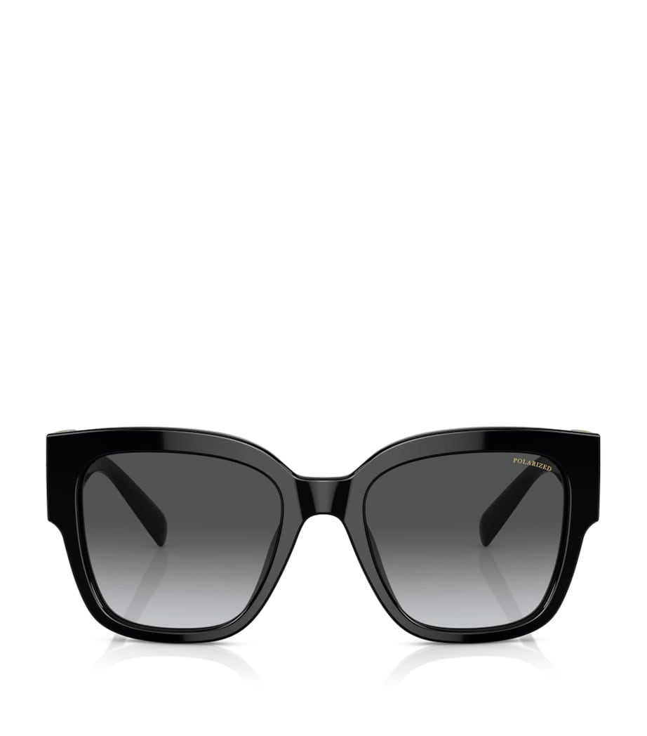 Versace Acetate Pillow Sunglasses Black Image 1