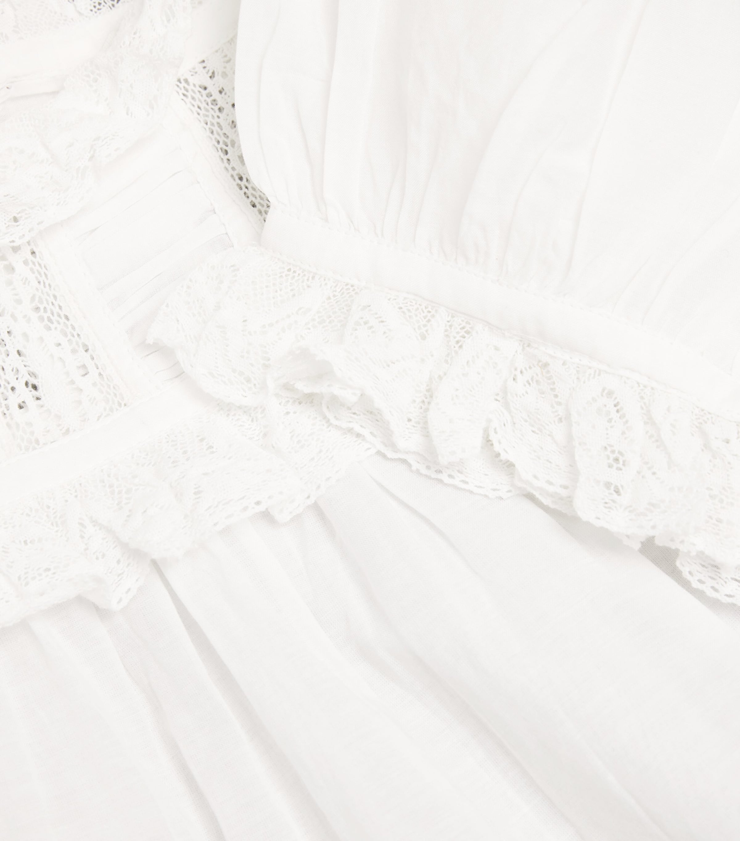 Organic Cotton-Blend Frances Blouse SALT LACE Image 5