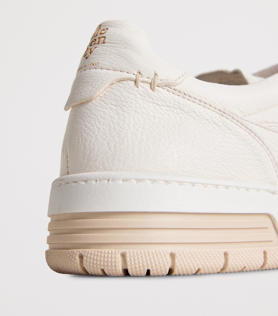 Deerskin Low Sneakers BIANCO Image 7