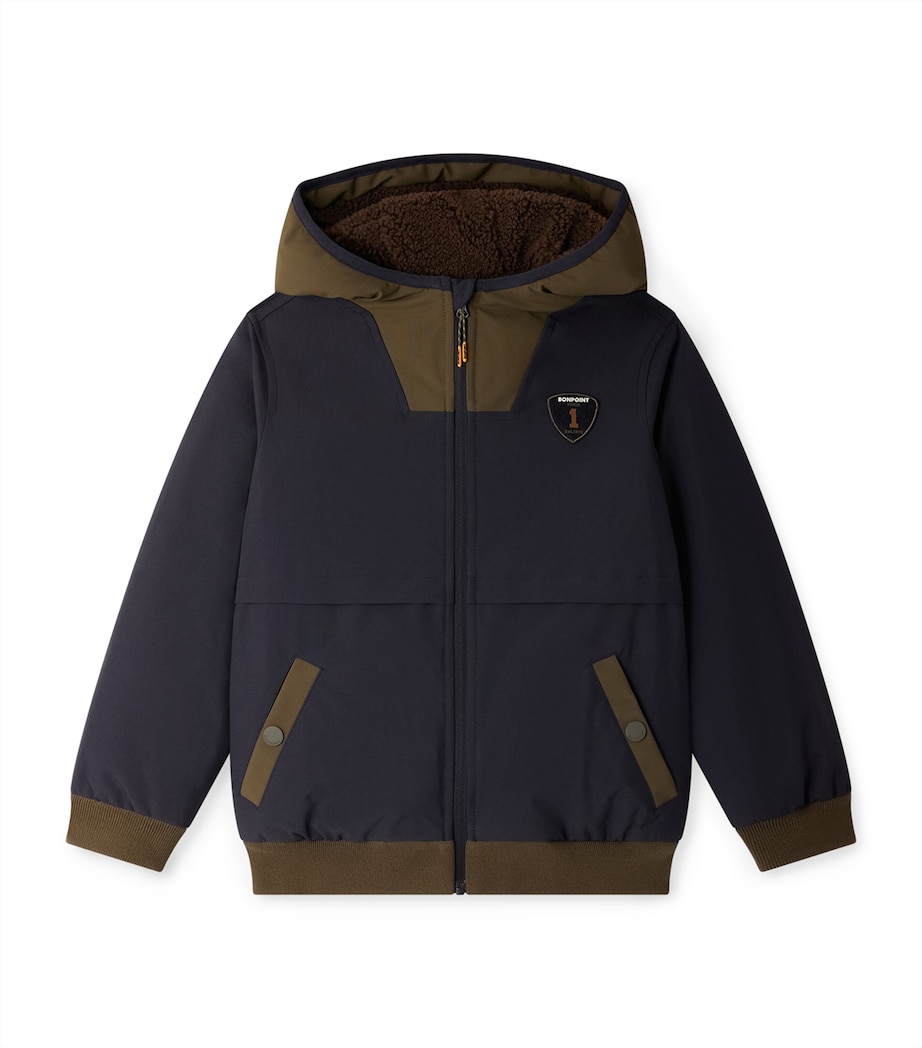 Logo Crest Puffer Jacket (4-8 Years) UPB ENCRE Image 1