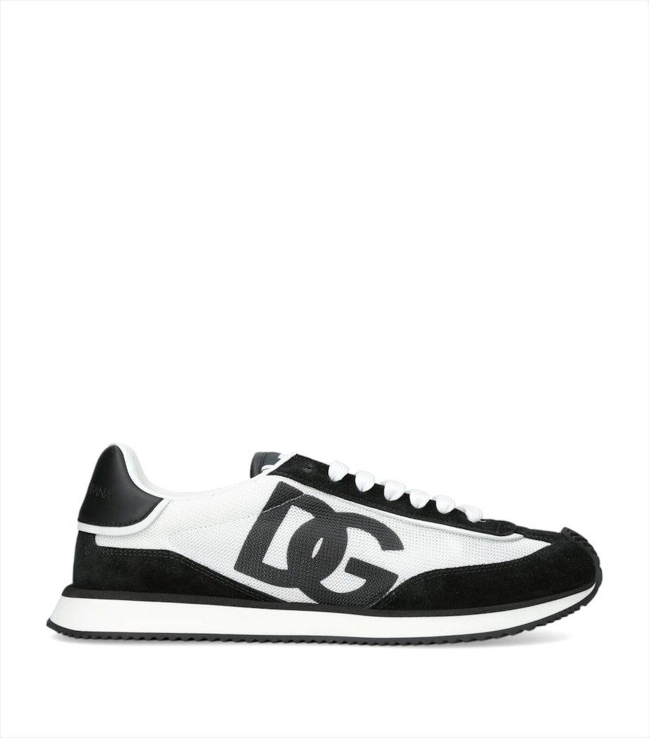 Aria Low-Top Sneakers WHITE/BLK Image 1