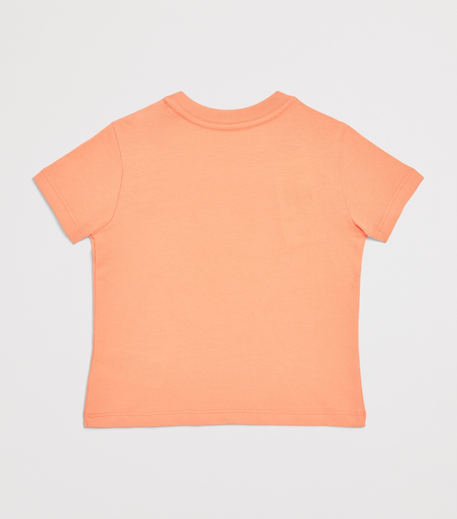 Ralph Lauren Kids Cotton Polo Bear T-Shirt (3-24 Months) Red Image 2