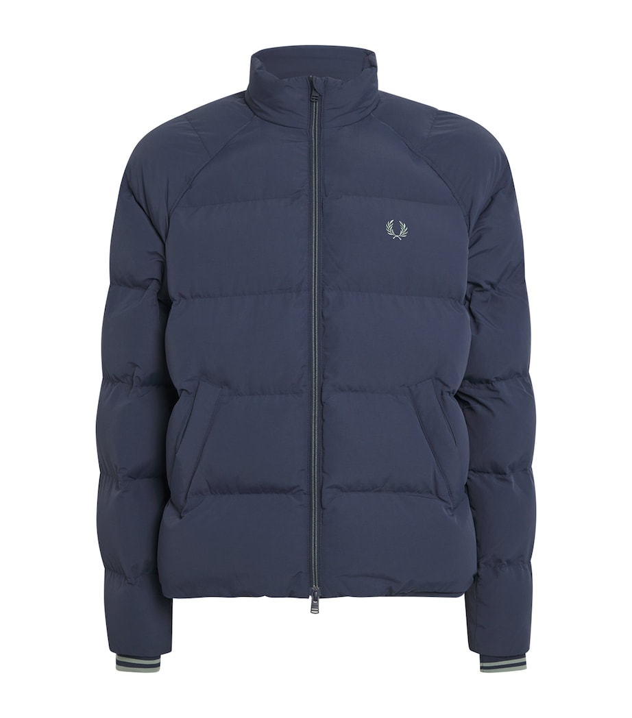 Logo Puffer Jacket 738-DARK AIRFORCE Image 1