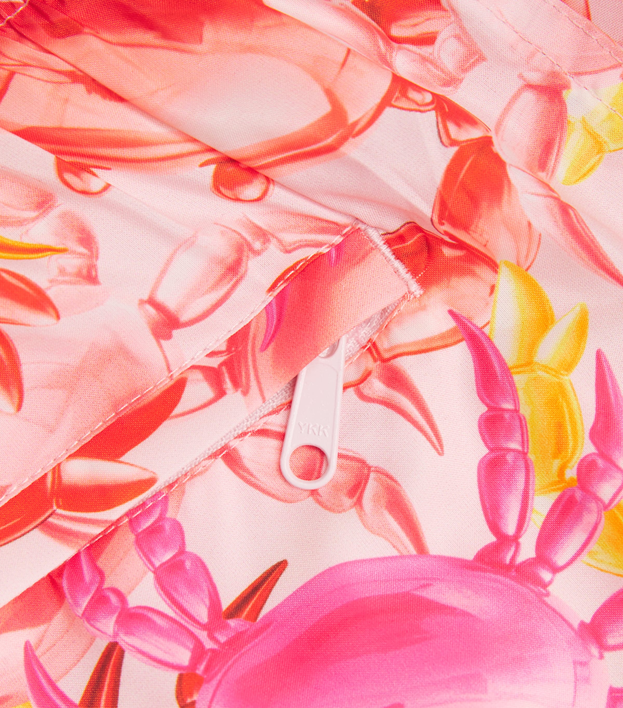 Crab Print Mahina Swim Shorts 159-PEONY Image 5