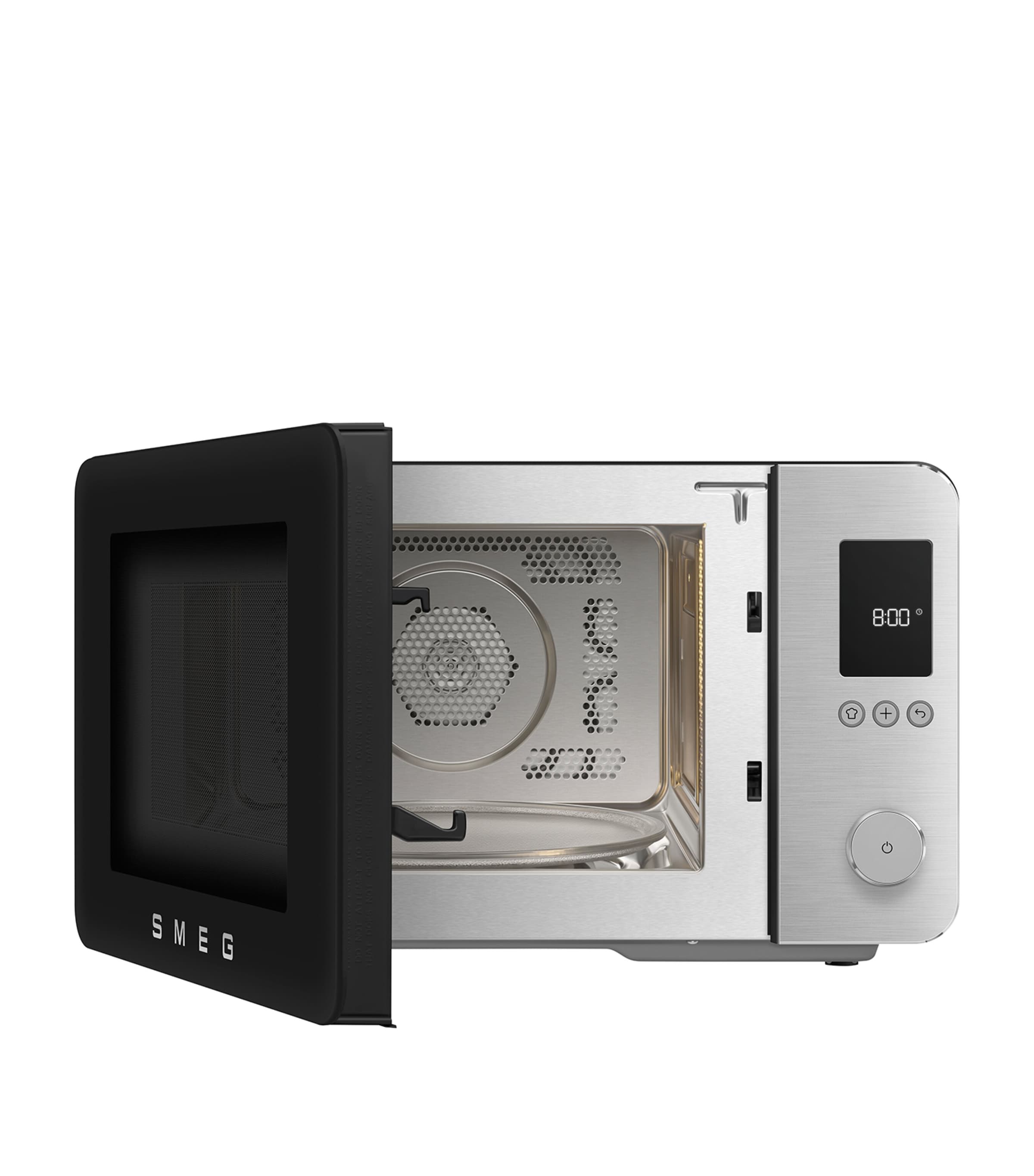 Smeg Combi Microwave Matte Black Image 2