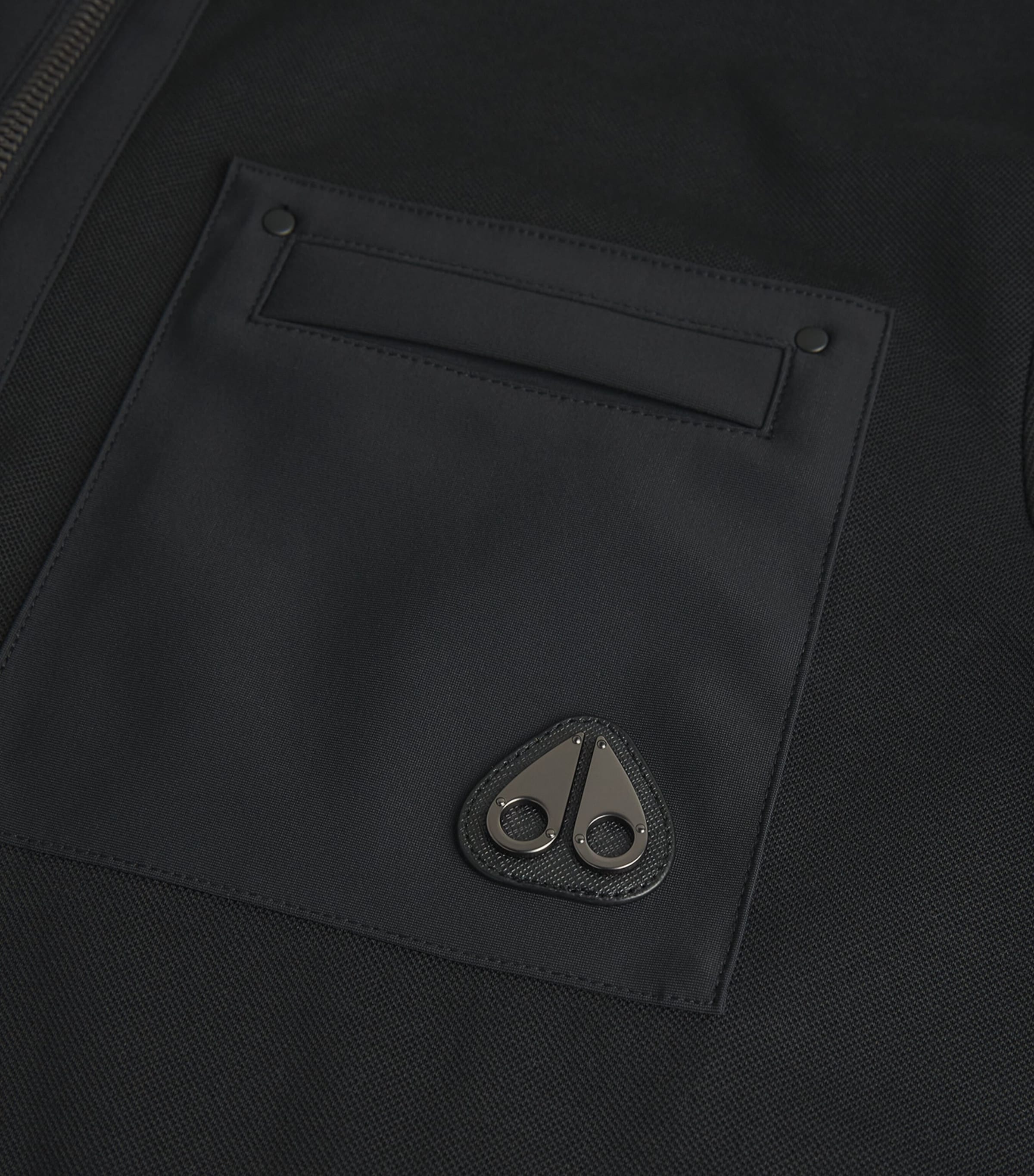 Cotton Dalon Chest Pocket Polo Shirt BLACK - 292 Image 5