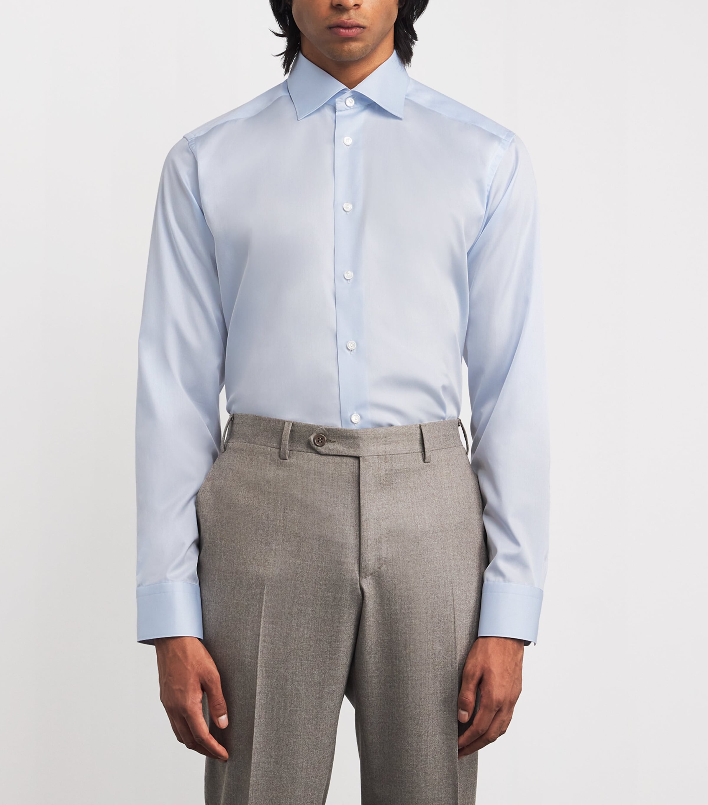 Elevated Slim Fit Shirt 20 LIGHT BLUE Image 3