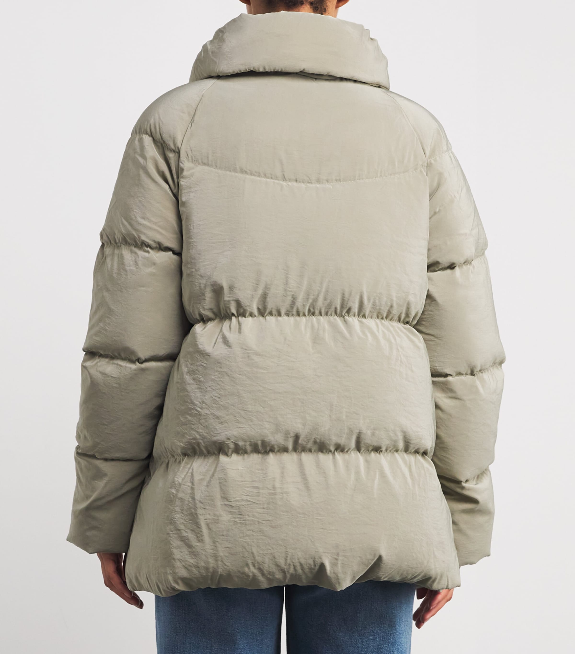 Down Valencia Puffer Jacket AGATE GREY Image 4