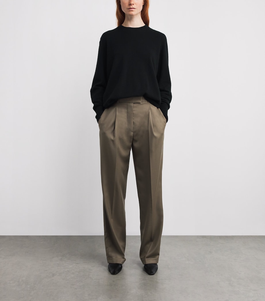 Leilani Cashmere Sweater BLACK Image 2