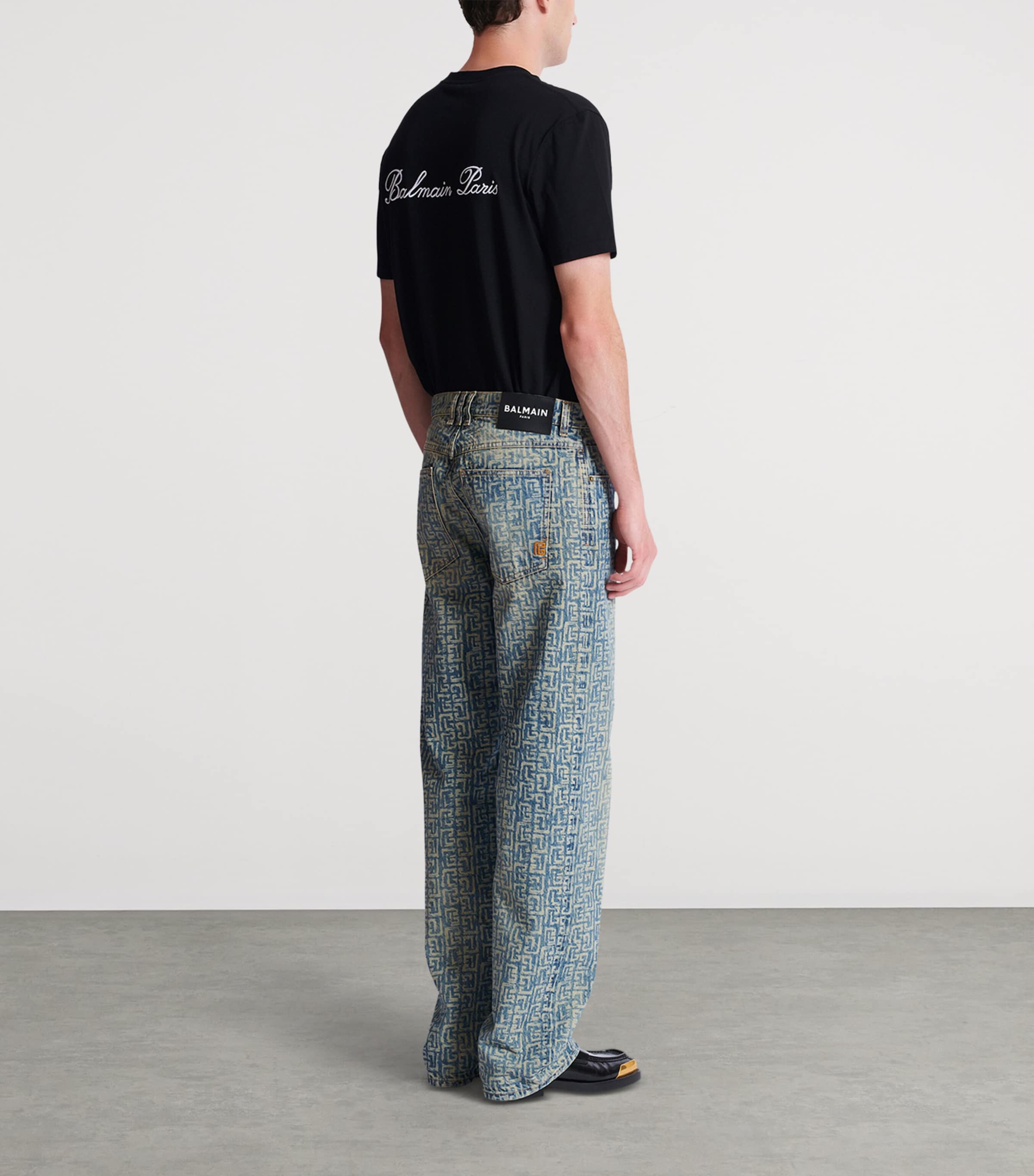 Monogram Relaxed Jeans 6AW BLEU JEAN D+LAV+ Image 6
