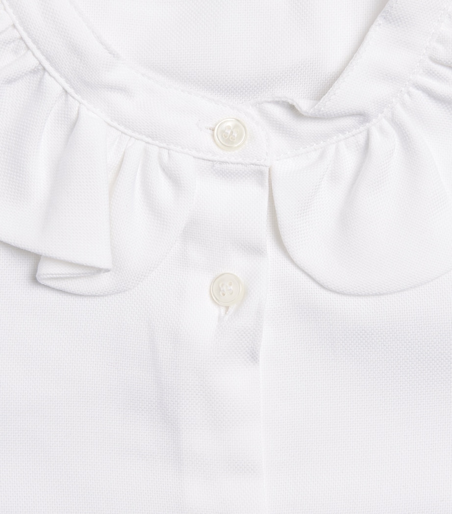 Il Gufo Cotton Blouse (2-12 Years) White Image 2