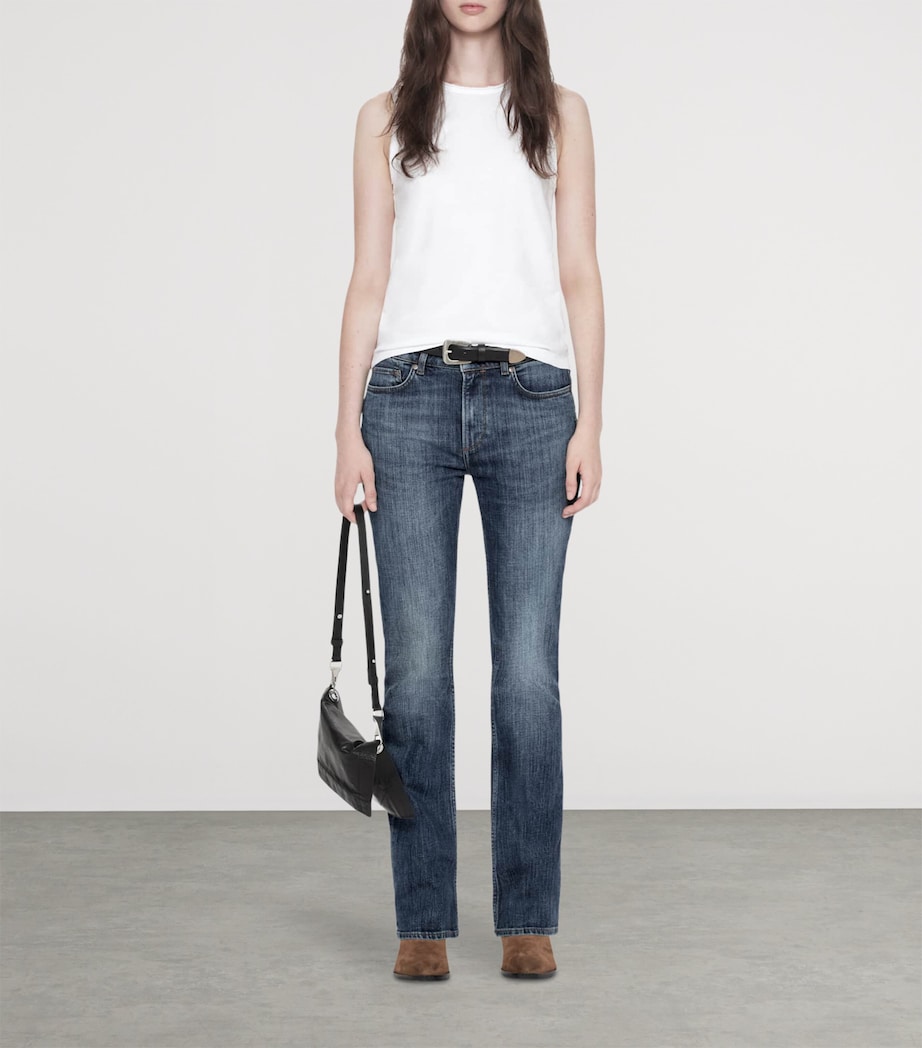 AllSaints Womens Organic Cotton Jenny Tank Top Optic White Image 2