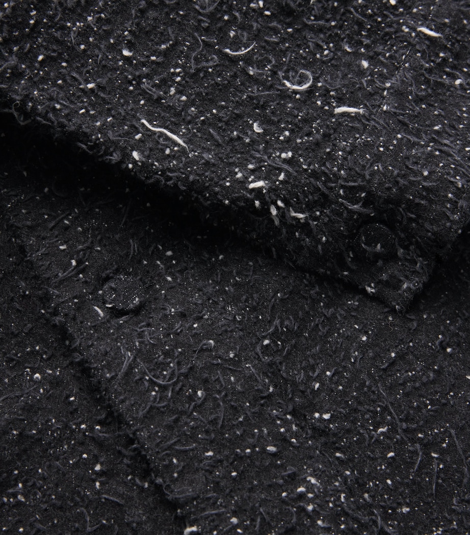 Cotton Towel Jacket BLACK Image 5