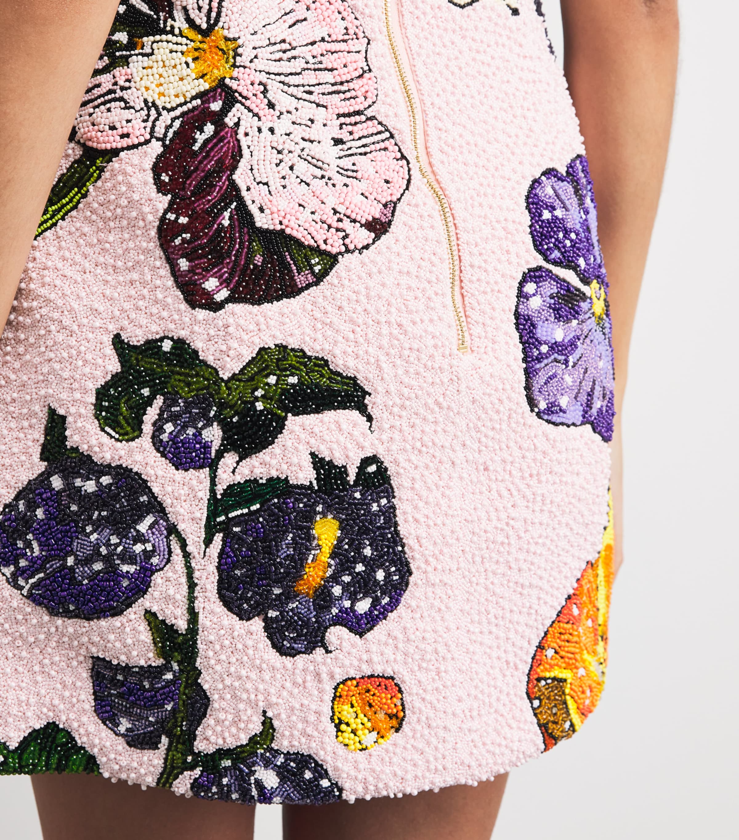 LEO LIN Womens Wildbloom Zaria Mini Dress Wildbloom Image 5
