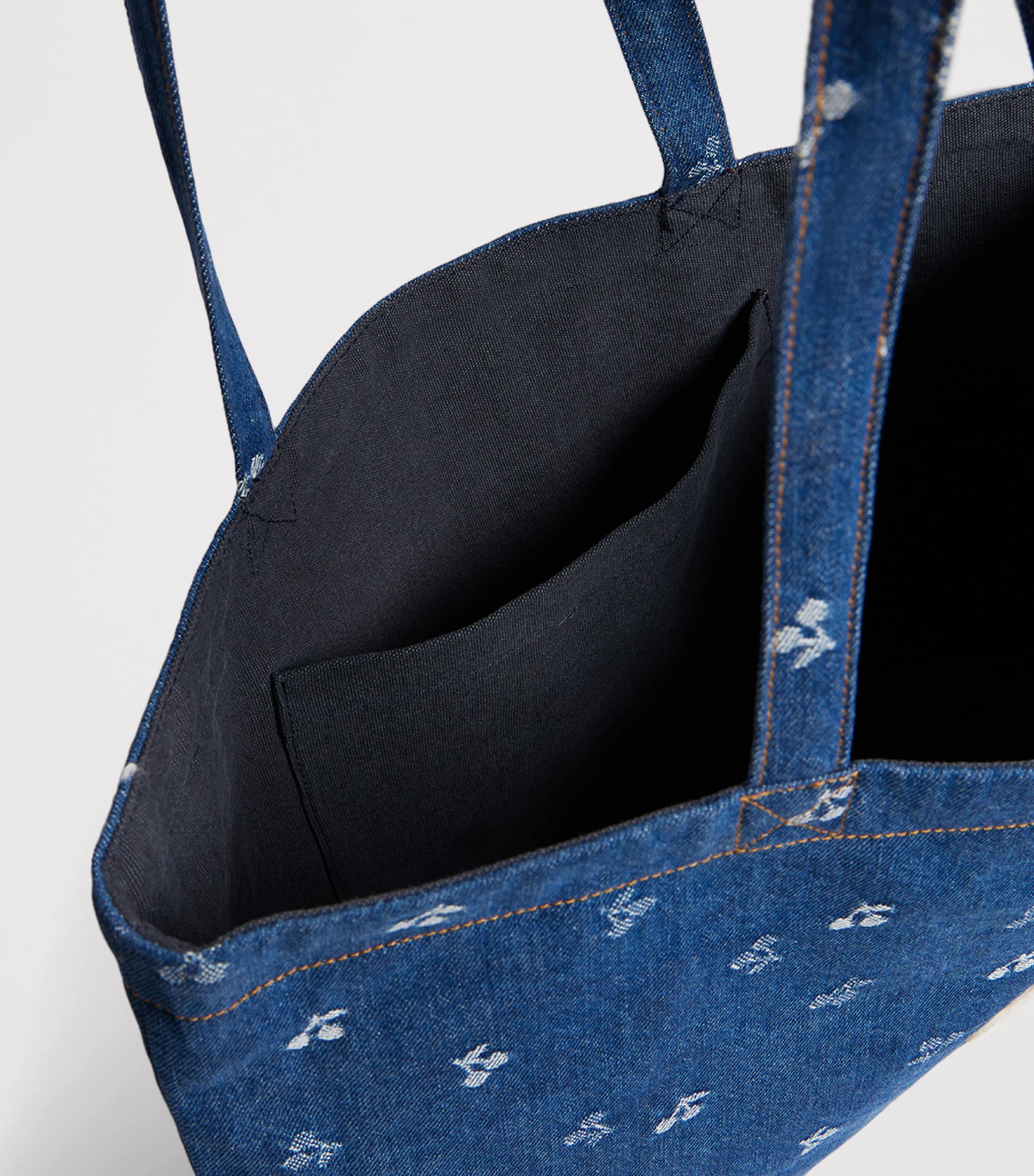 Denim Cherry Tote Bag IMP JEAN CLAIR Image 4