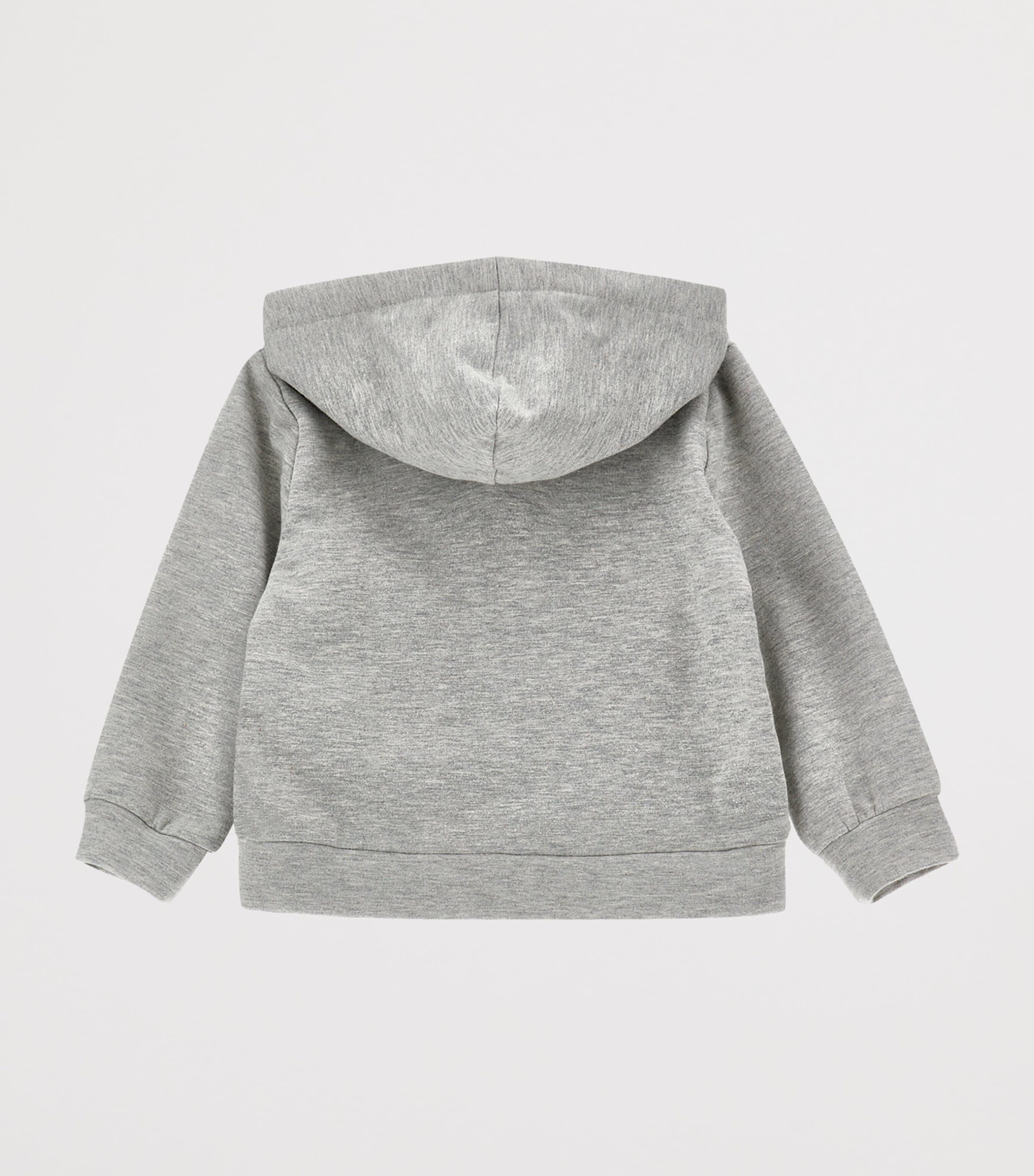 Scooter Hoodie (6-24 Months) GRIGIOMELANGE CHIARO Image 2