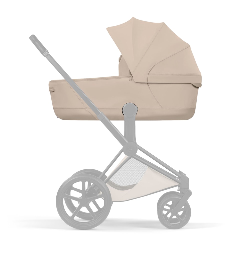 Cybex PRIAM Fold Lux Carrycot Style Collection Cozy Beige Image 2