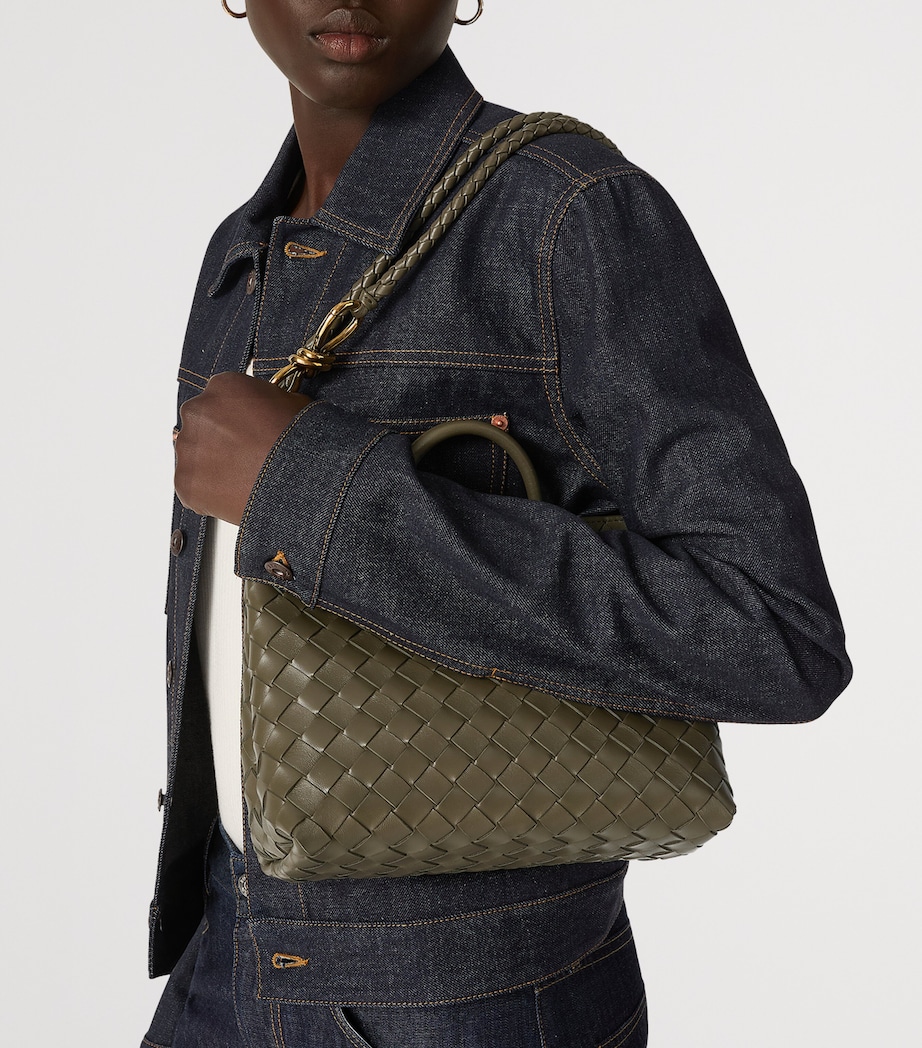 Small Lambskin Andiamo Shoulder Bag 3231 Image 5