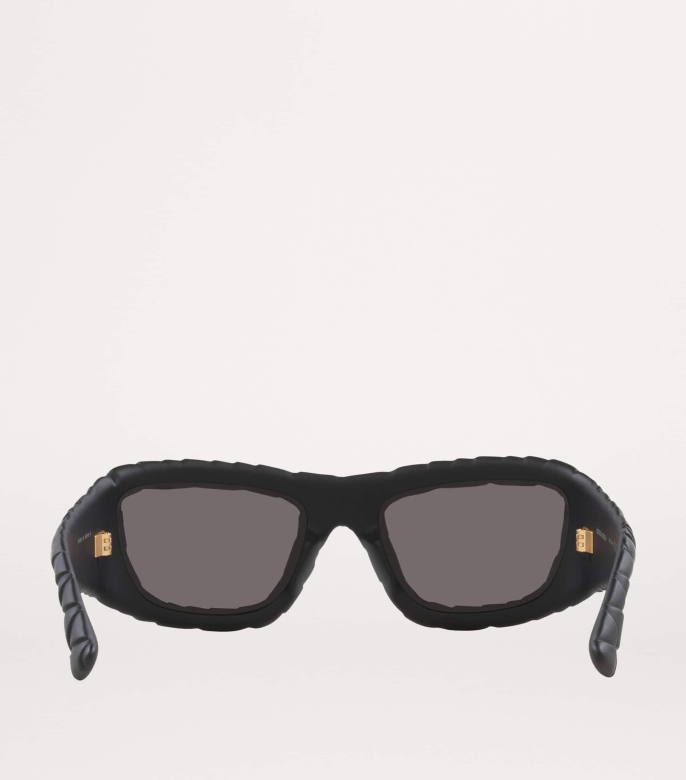 BV1303S Intrecciato Rectangular Sunglasses 2600L1 Image 4