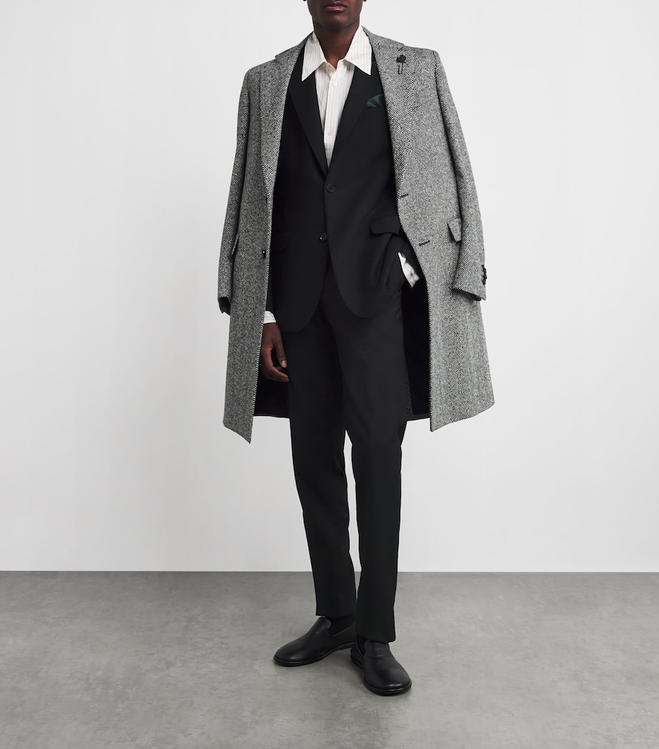 Cashmere Vicenza Blazer 20 BLACK Image 2